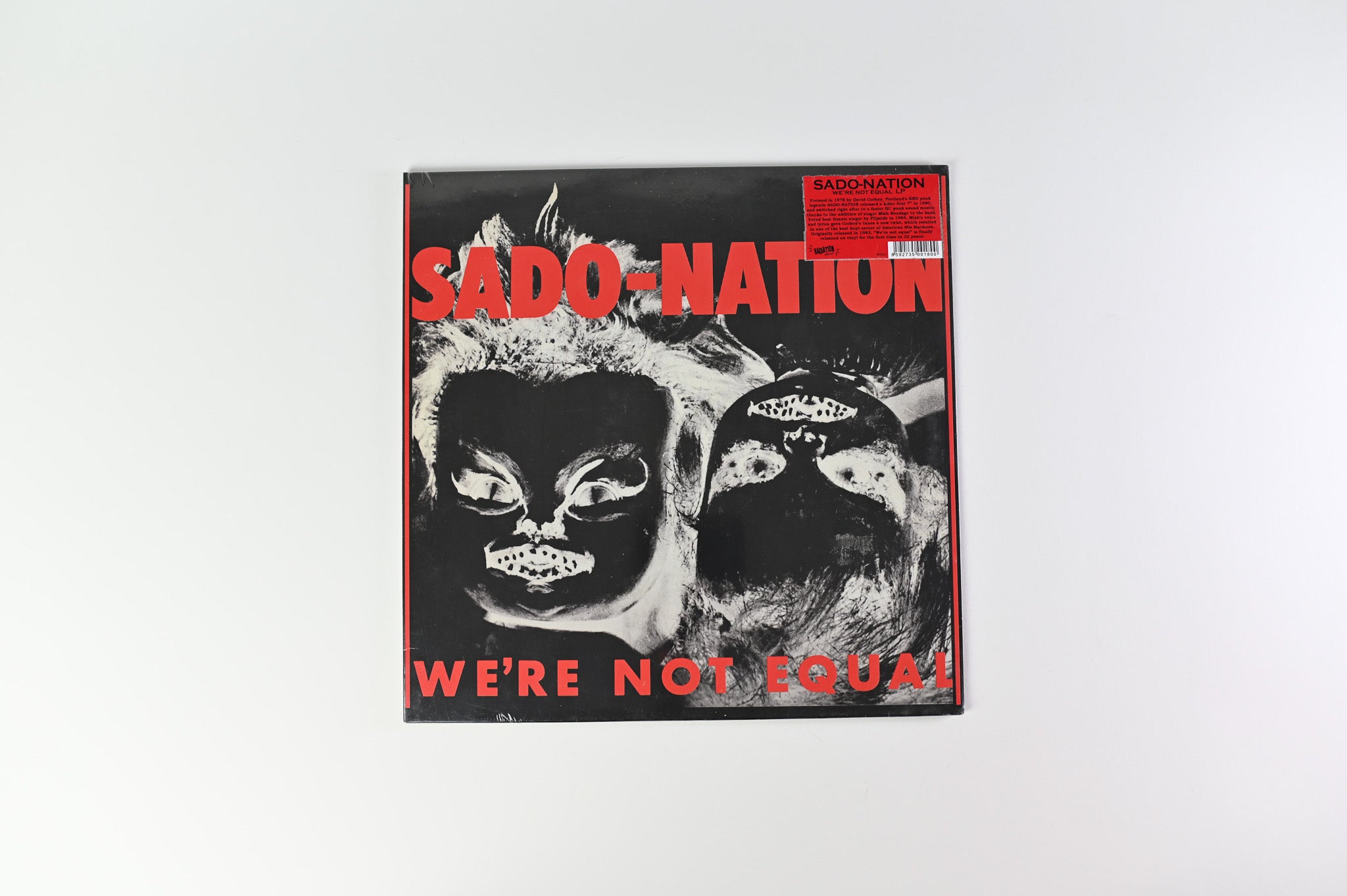 Sado-Nation - We're Not Equal on Radiation Reissues - Sealed