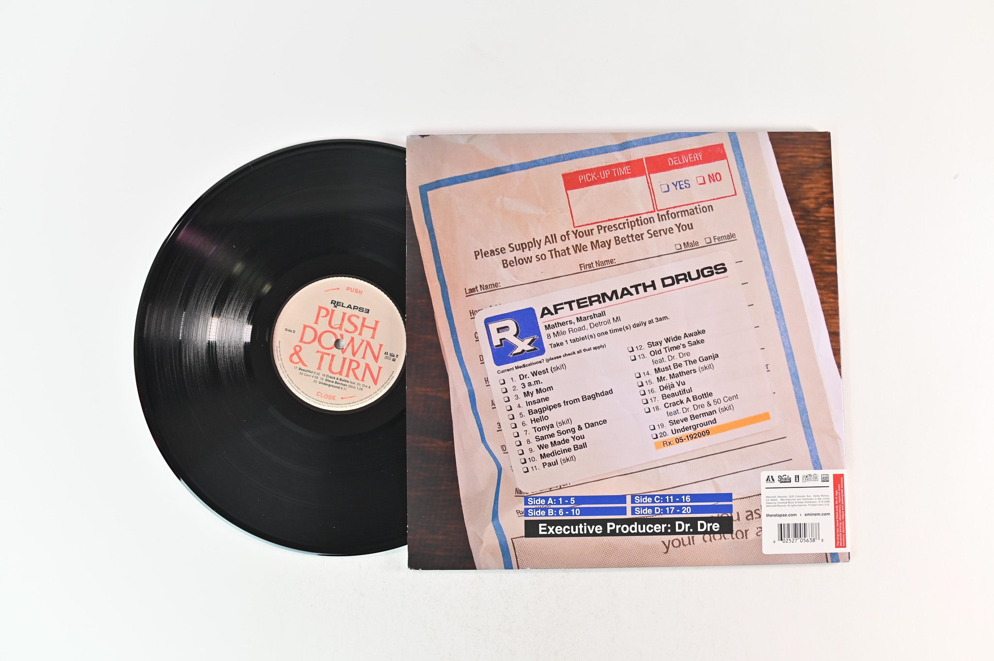 Eminem - Relapse on Aftermath Entertainment