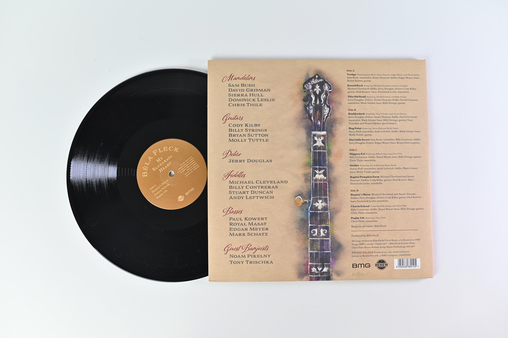 Béla Fleck - My Bluegrass Heart on Renew Records / BMG