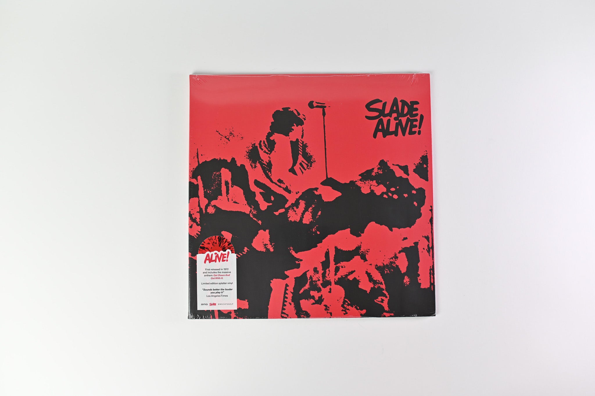 Slade - Slade Alive! on BMG - Splatter Vinyl - Sealed