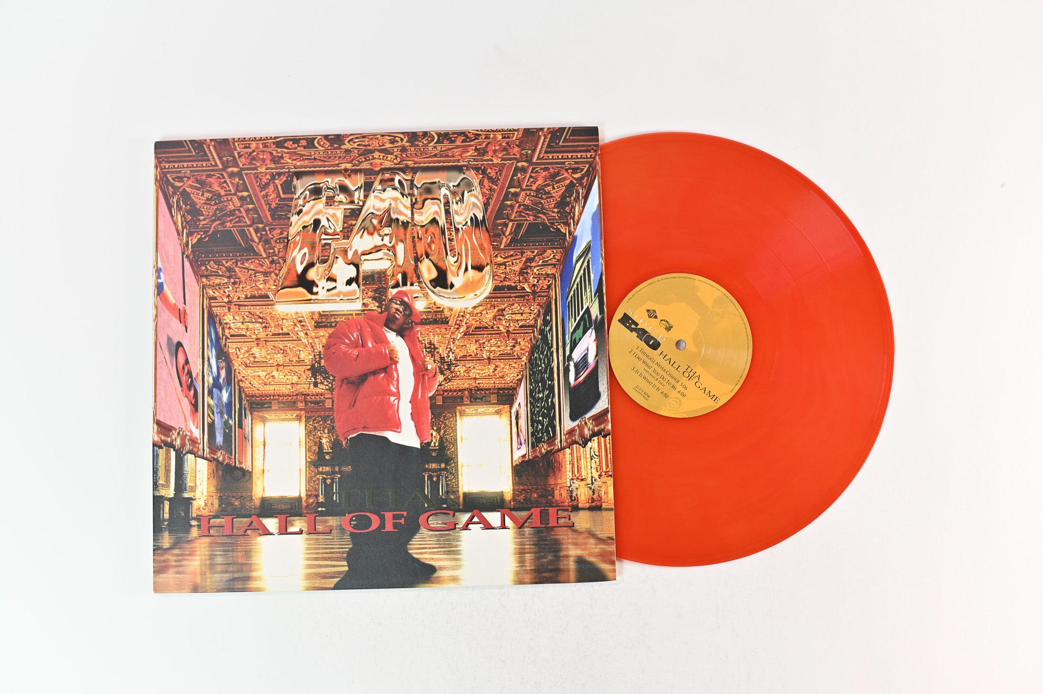 E-40 - Tha Hall Of Game on Jive / Sony / Vinyl Me, Please - Red Vinyl
