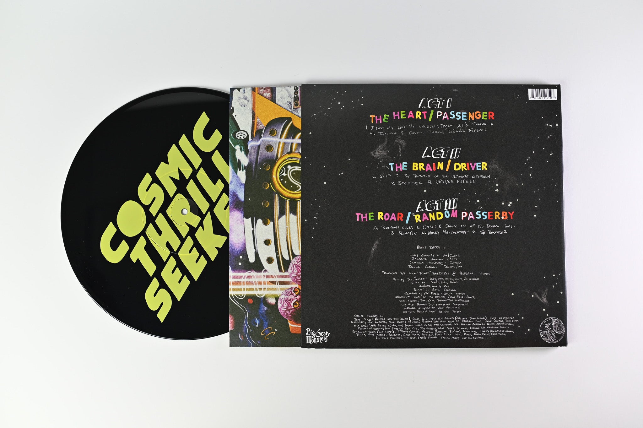 Prince Daddy & The Hyena - Cosmic Thrill Seekers on Counter Intuitive Records