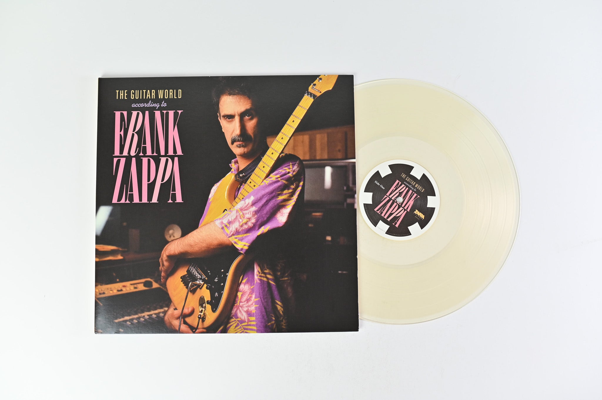 Frank Zappa - The Guitar World According To Frank Zappa on Zappa Records Ltd Numbered Clear Vinyl RSD 2019 Reissue