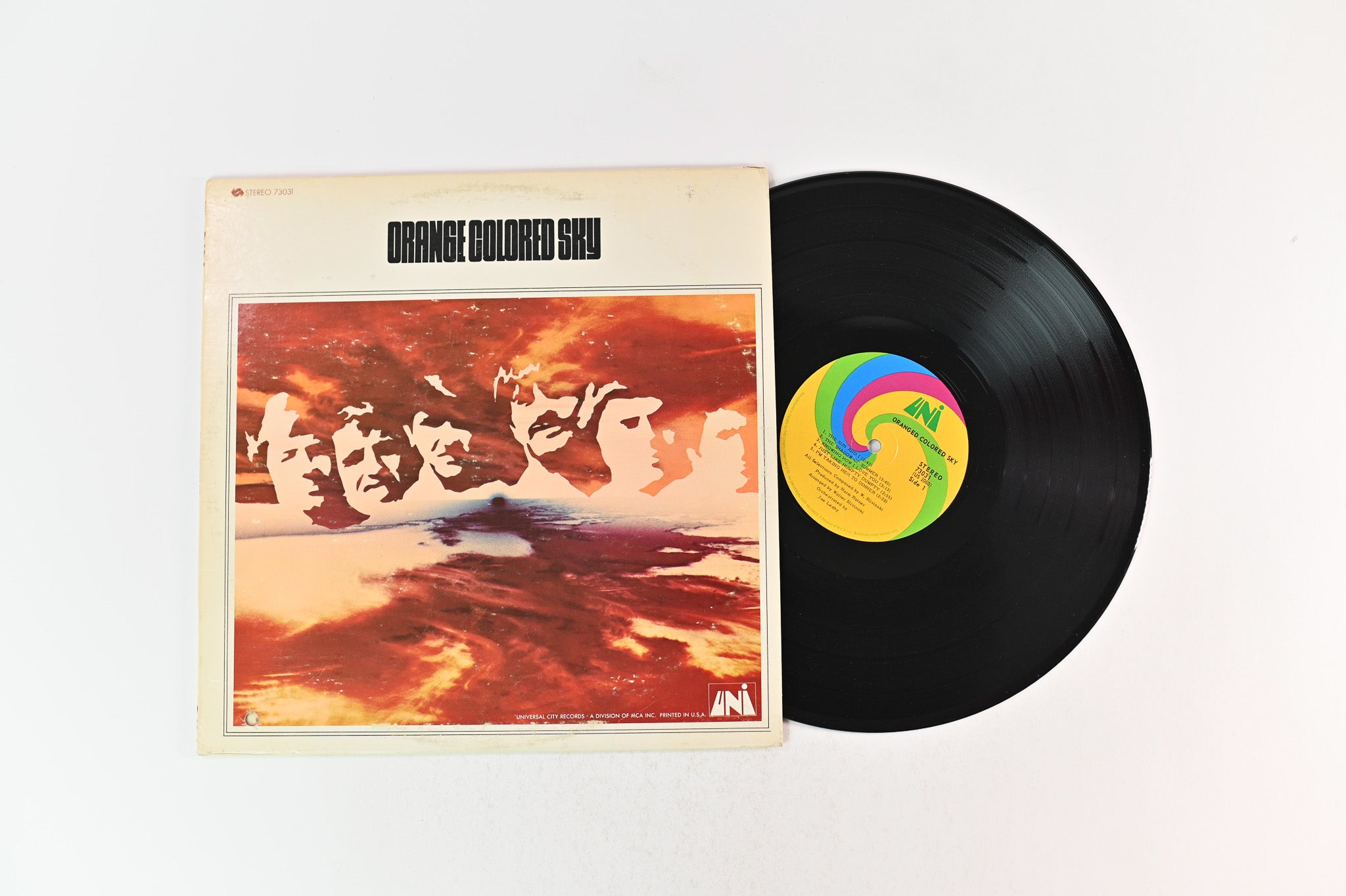 Orange Colored Sky - Orange Colored Sky on Uni Records