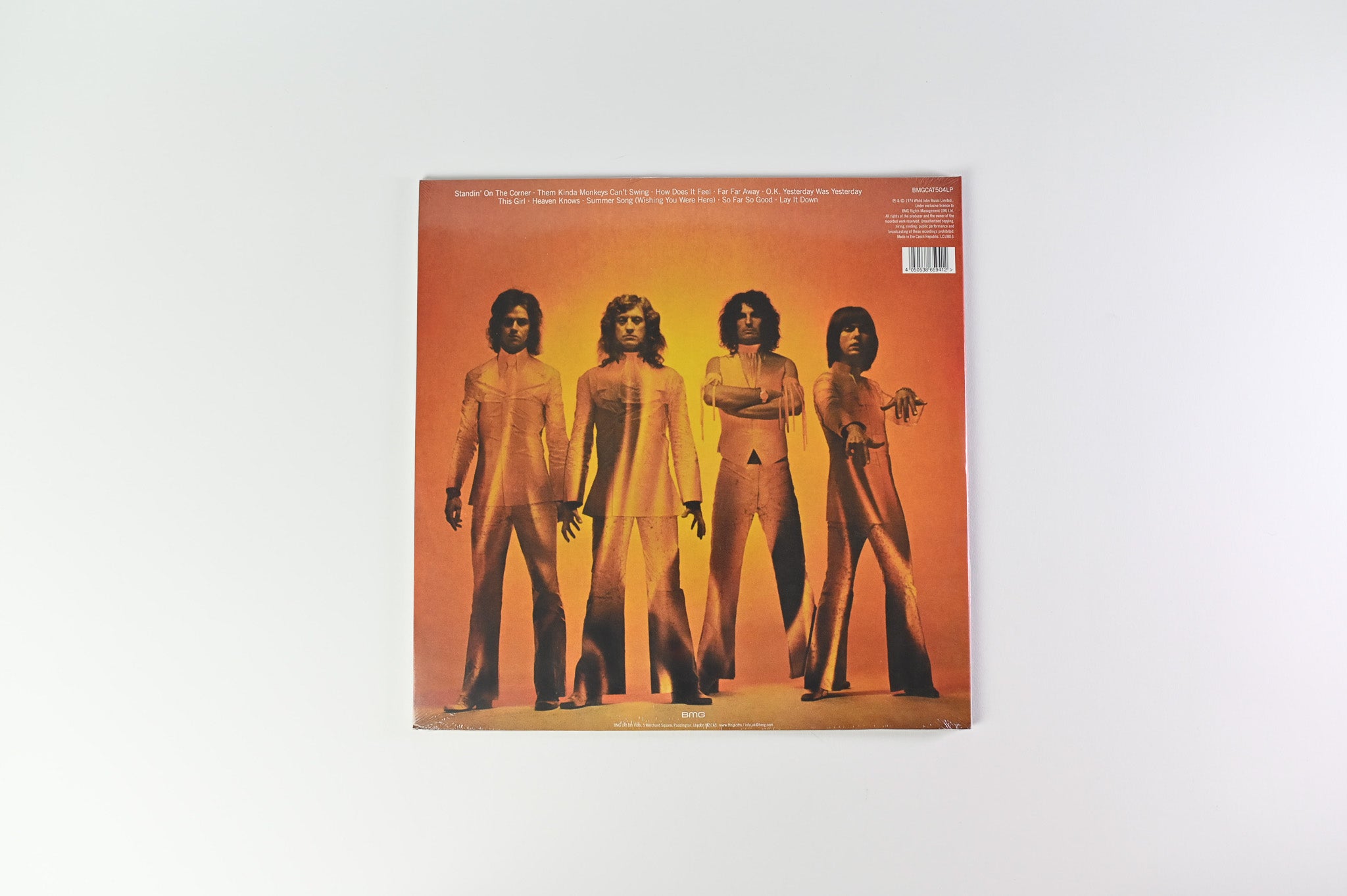Slade - Slade In Flame on BMG - Splatter Vinyl Sealed