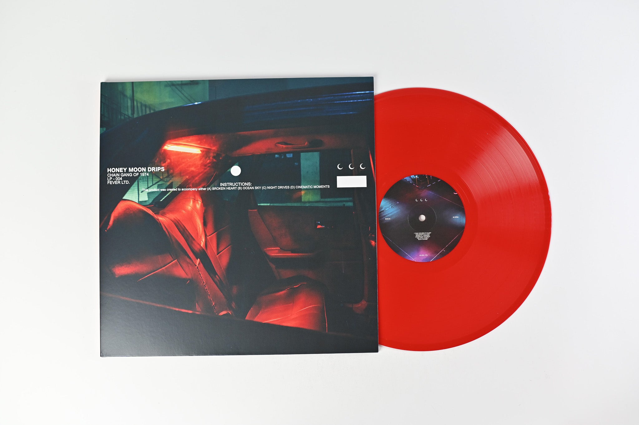 The Chain Gang Of 1974 - Honey Moon Drips on Fever Ltd Limited Red
