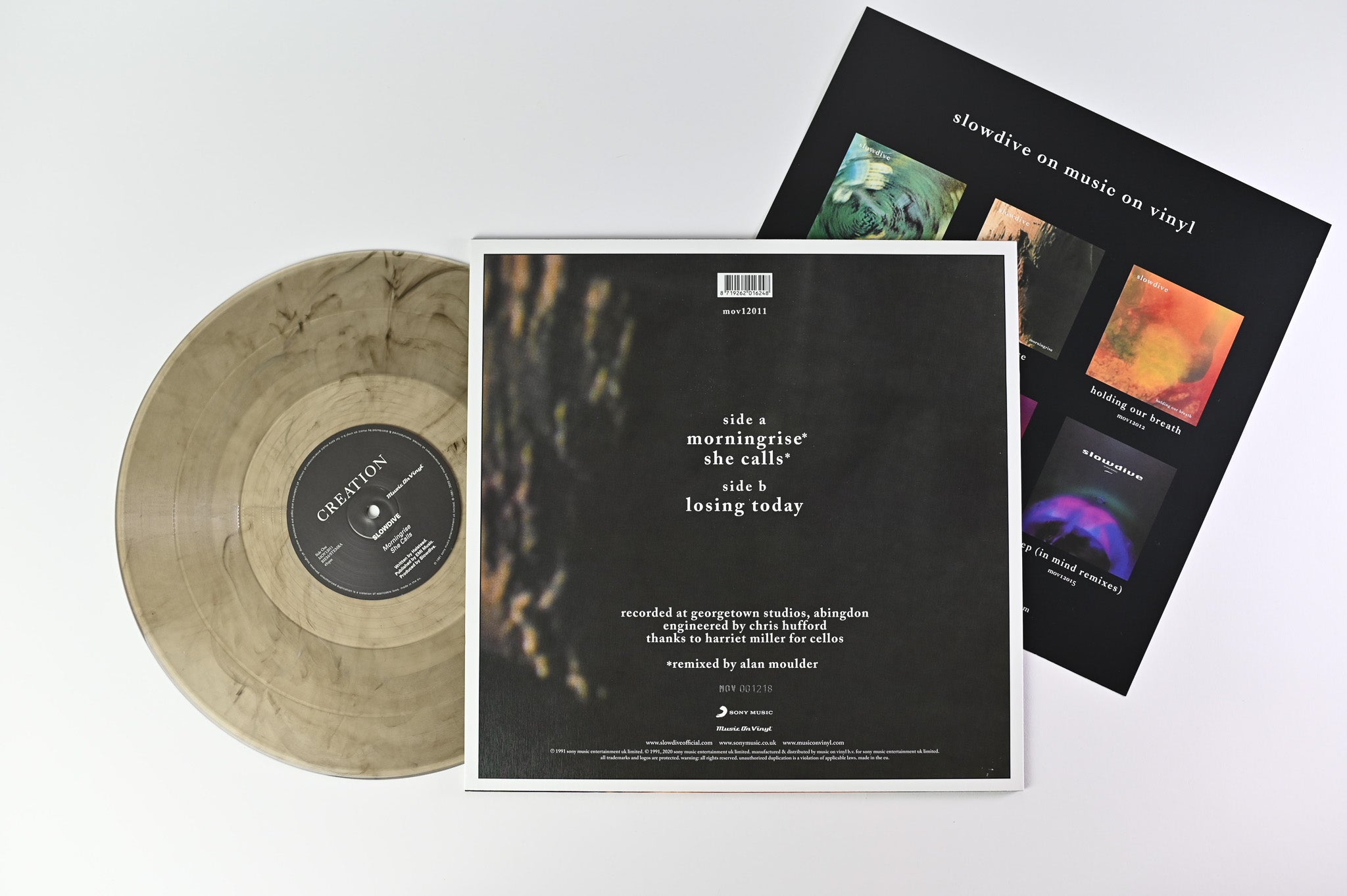 Slowdive - Morningrise on Music On Vinyl - Clear with Smoke Vinyl