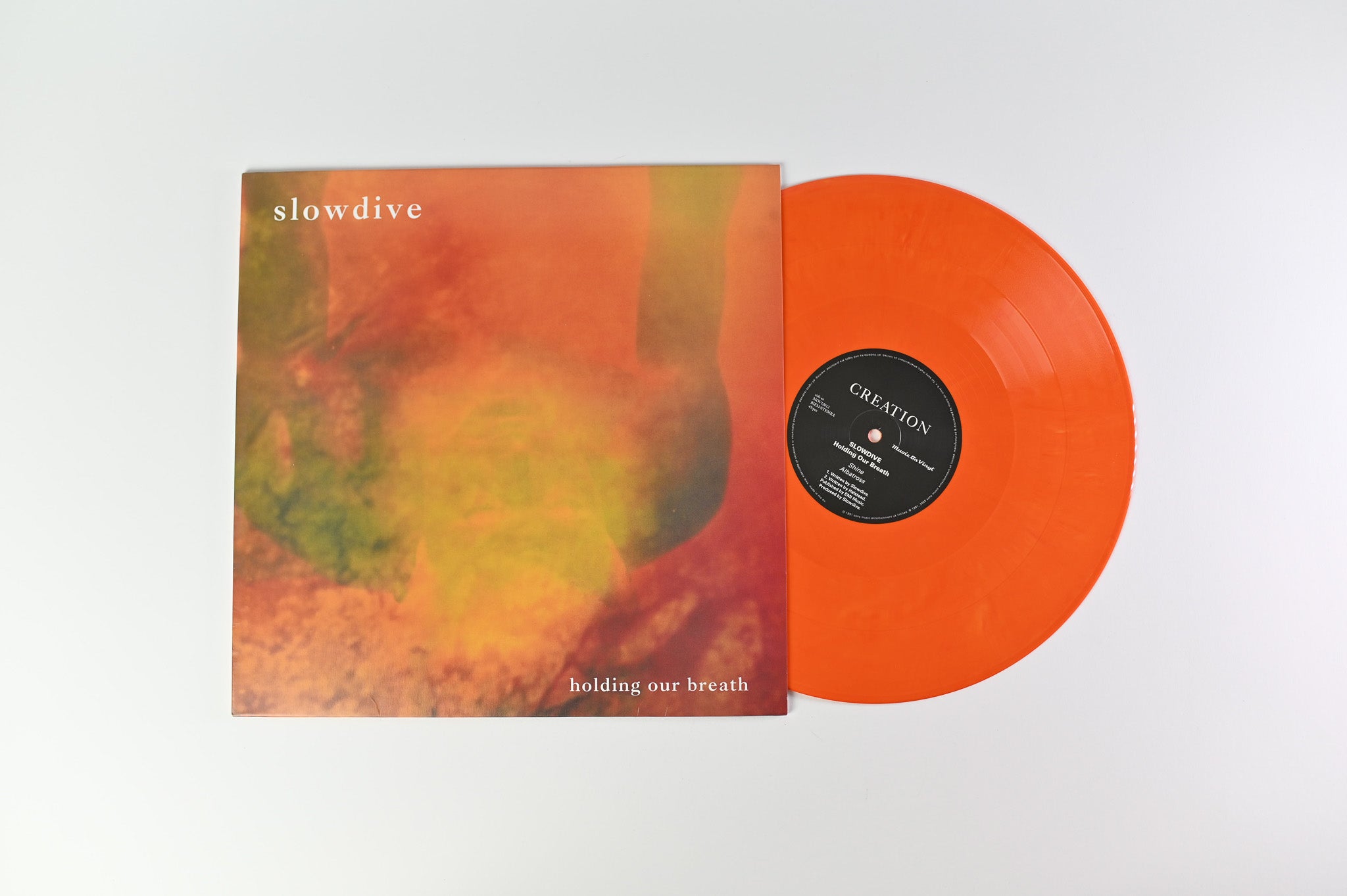 Slowdive - Holding Our Breath on Music On Vinyl - Orange Vinyl
