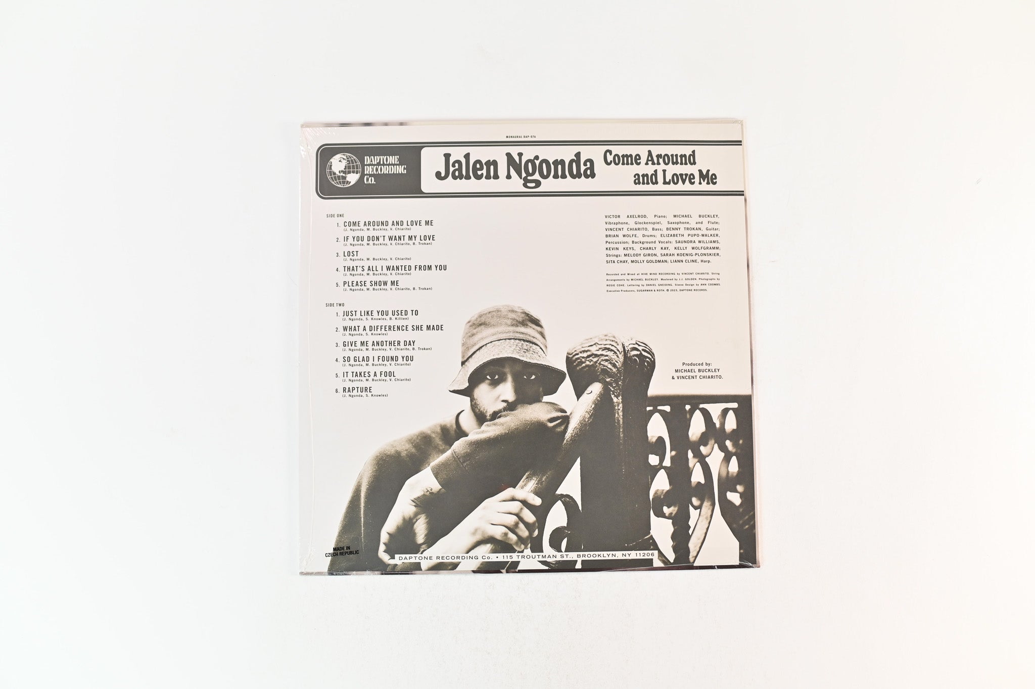 Jalen N'Gonda - Come Around And Love Me on Daptone Ltd Purple Vinyl Sealed