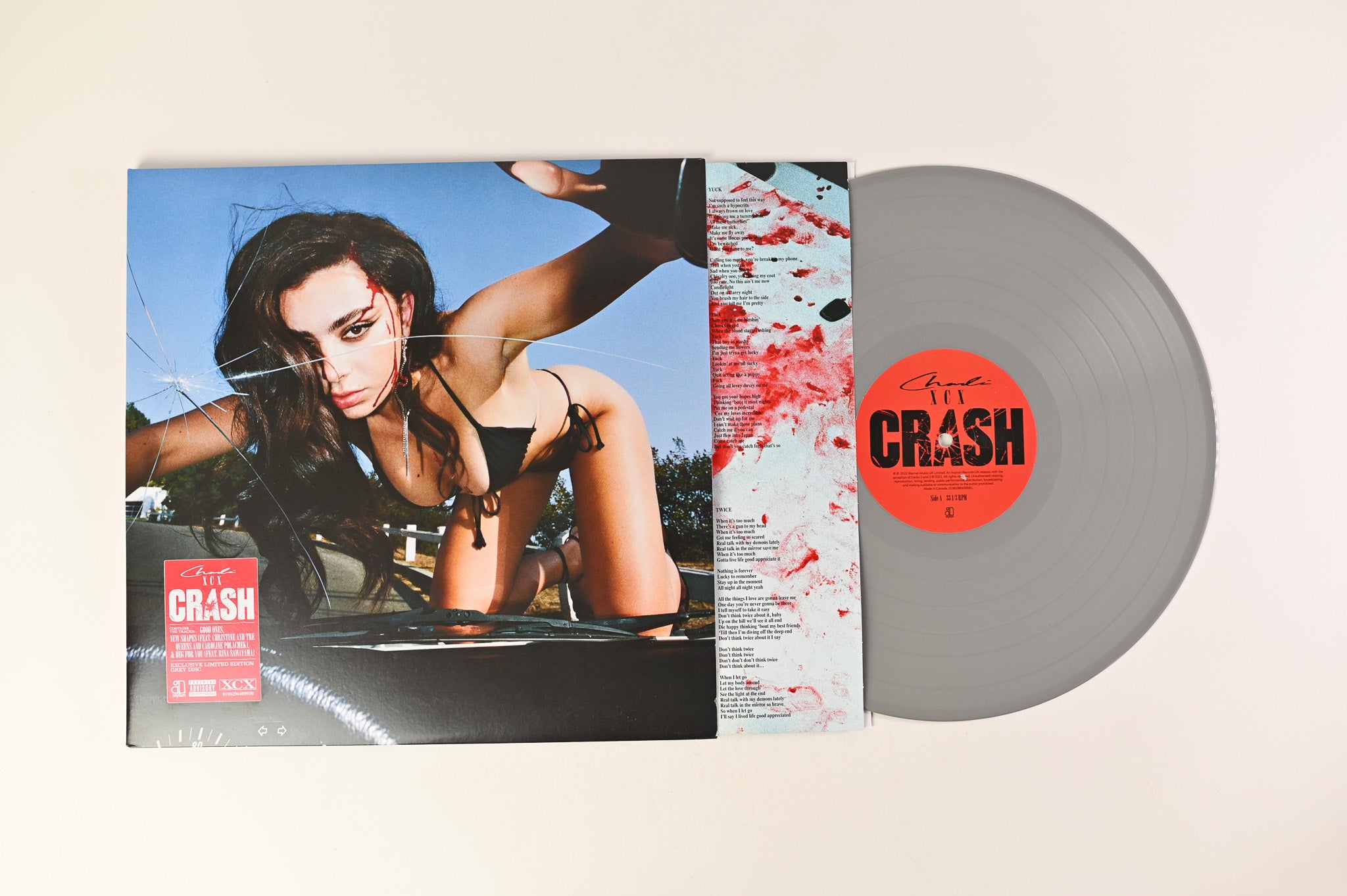 Charli XCX - Crash on Asylum Limited Grey