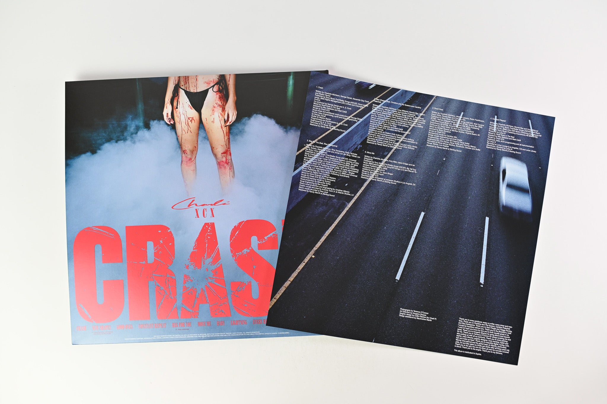 Charli XCX - Crash on Asylum Limited Grey
