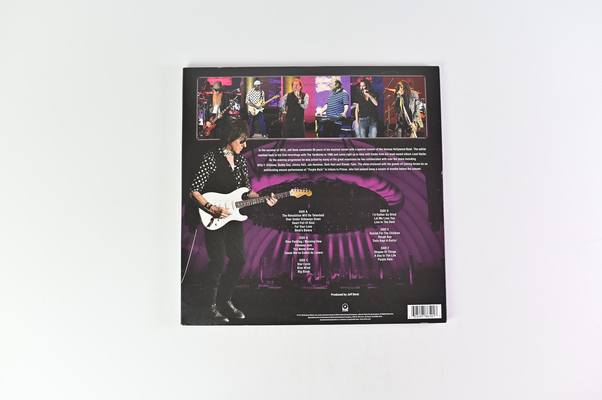 Jeff Beck - Live At The Hollywood Bowl on Rhino 180 Gram
