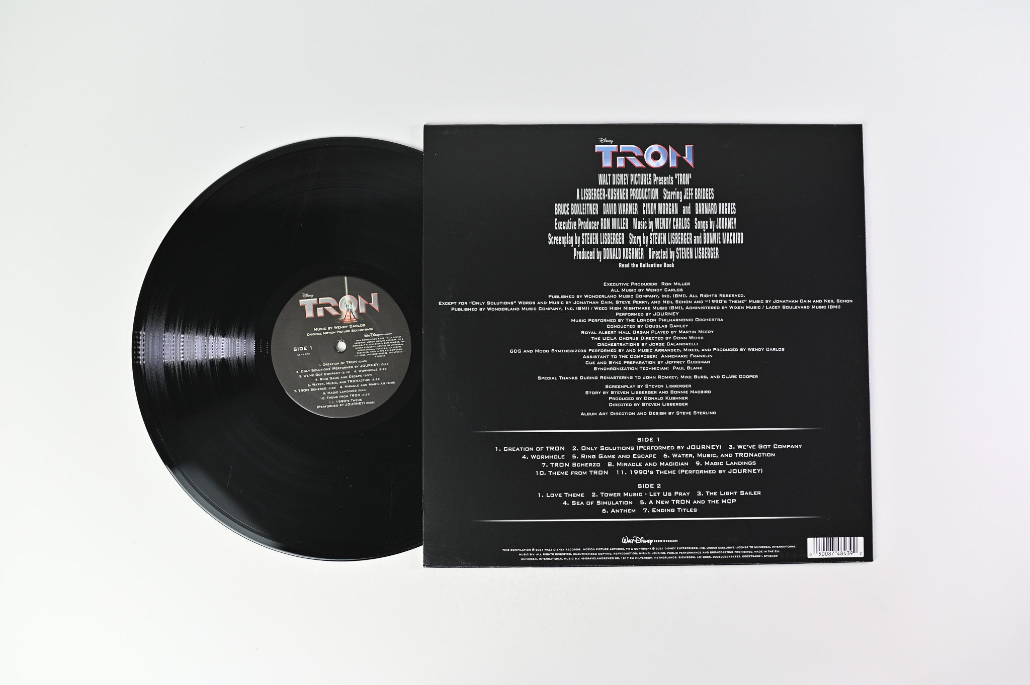 Wendy Carlos - Tron (Original Motion Picture Soundtrack) on Disney Reissue