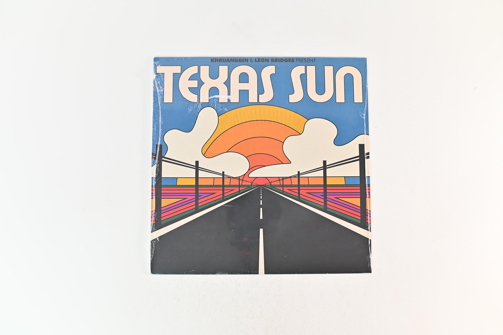 Khruangbin - Texas Sun on Dead Oceans Ltd Orange Translucent Sealed