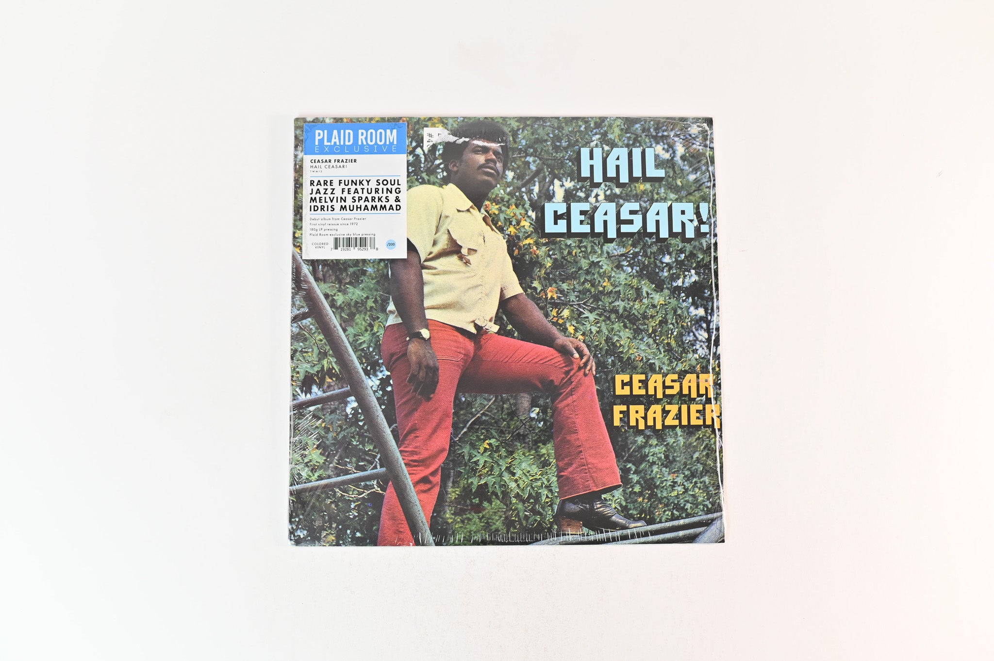 Caesar Frazier - Hail Ceasar! on Tidal Waves Ltd Sky Blue Vinyl Reissue Sealed