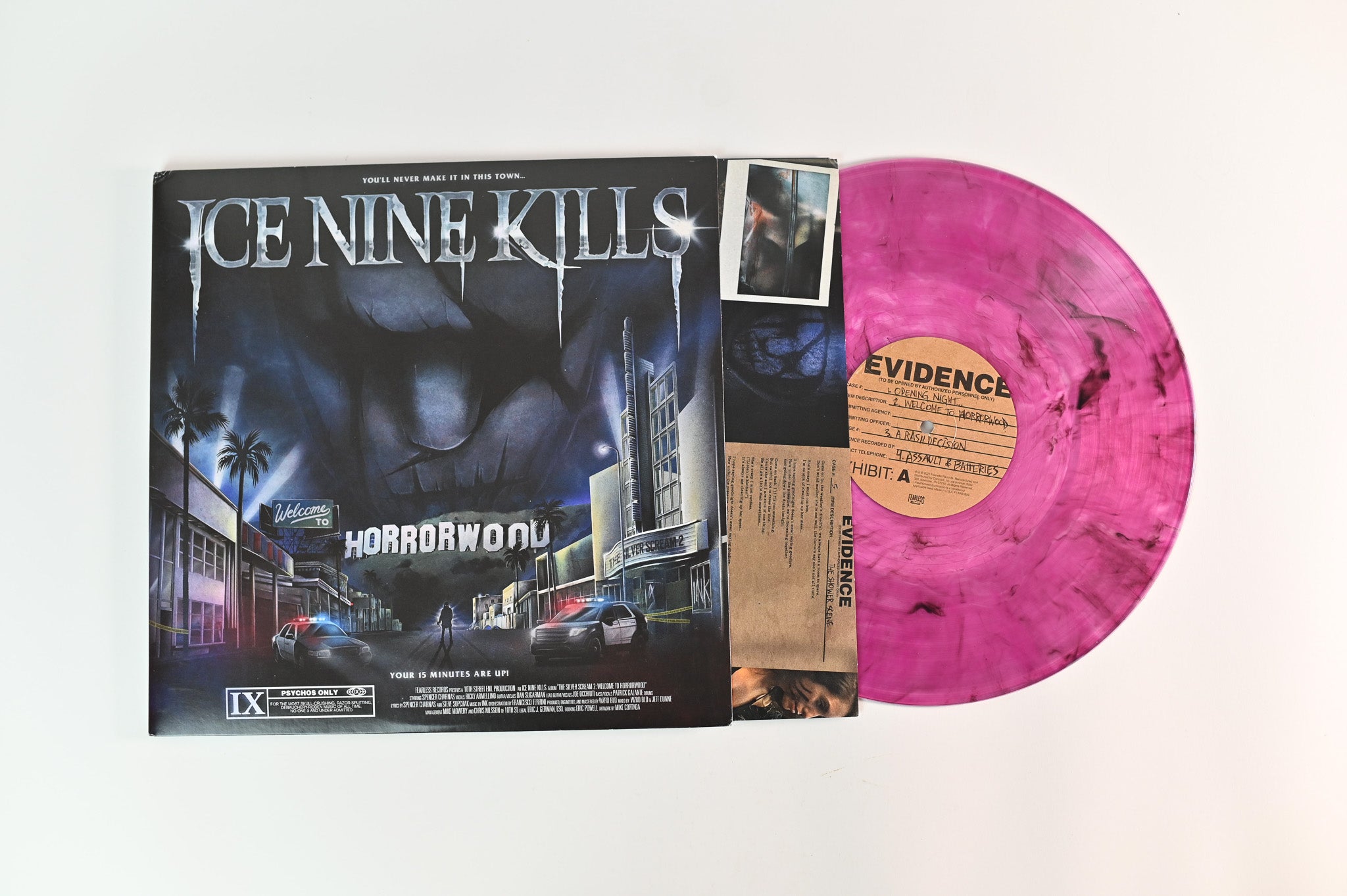 Ice Nine Kills - The Silver Scream 2: Welcome To Horrorwood on Fearless Records Ltd. Purple Vinyl