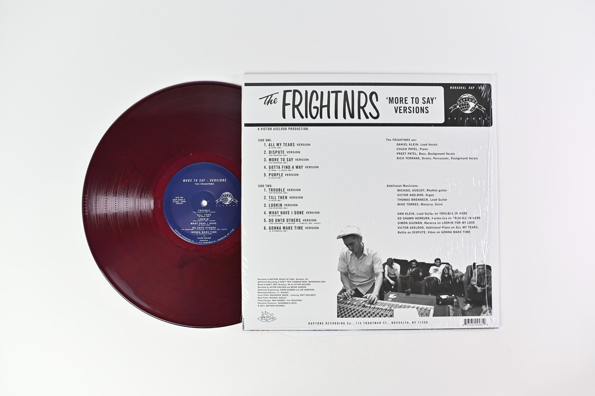 The Frightnrs - More To Say Versions on Daptone Limited Purple Opaque