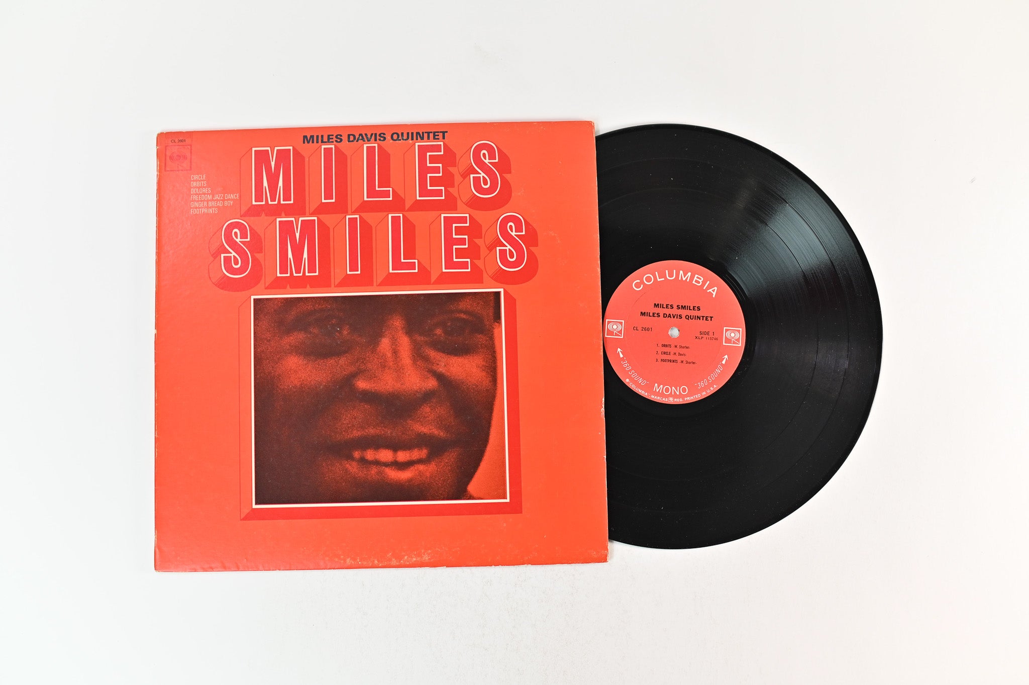 The Miles Davis Quintet - Miles Smiles on Columbia 2 Eye Mono