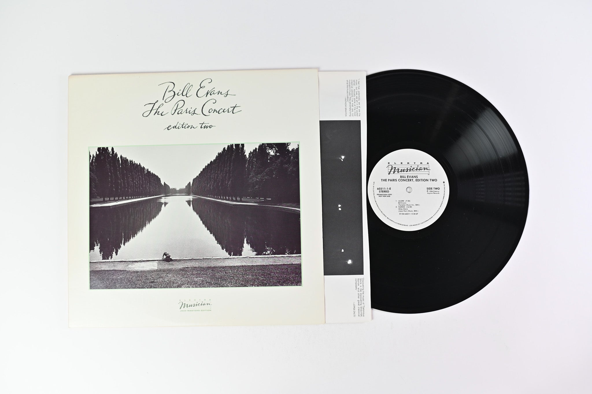 Bill Evans - The Paris Concert (Edition Two) on Elektra Musicians Promo