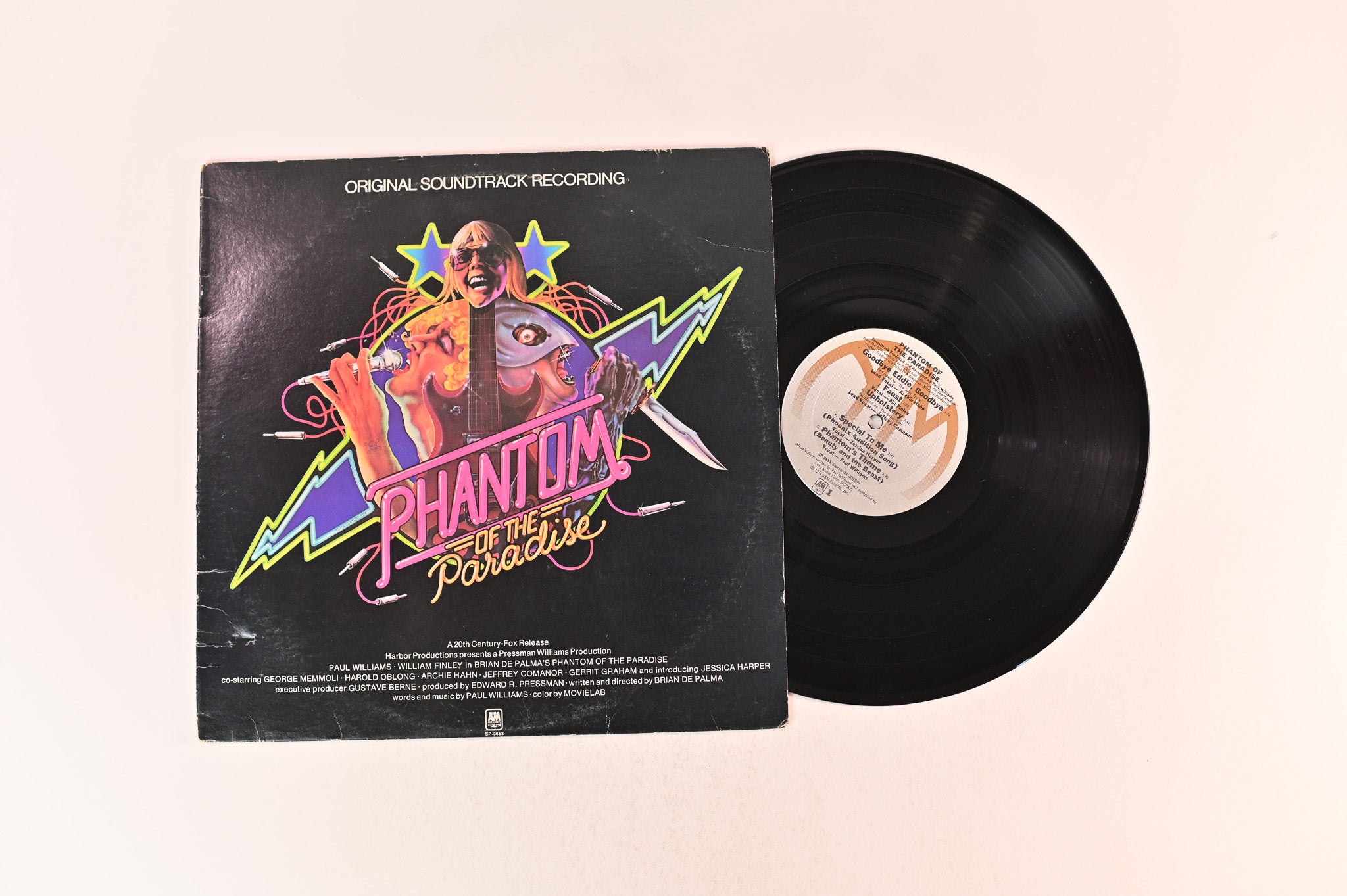 Various - Phantom Of The Paradise - Original Soundtrack Recording on A&M