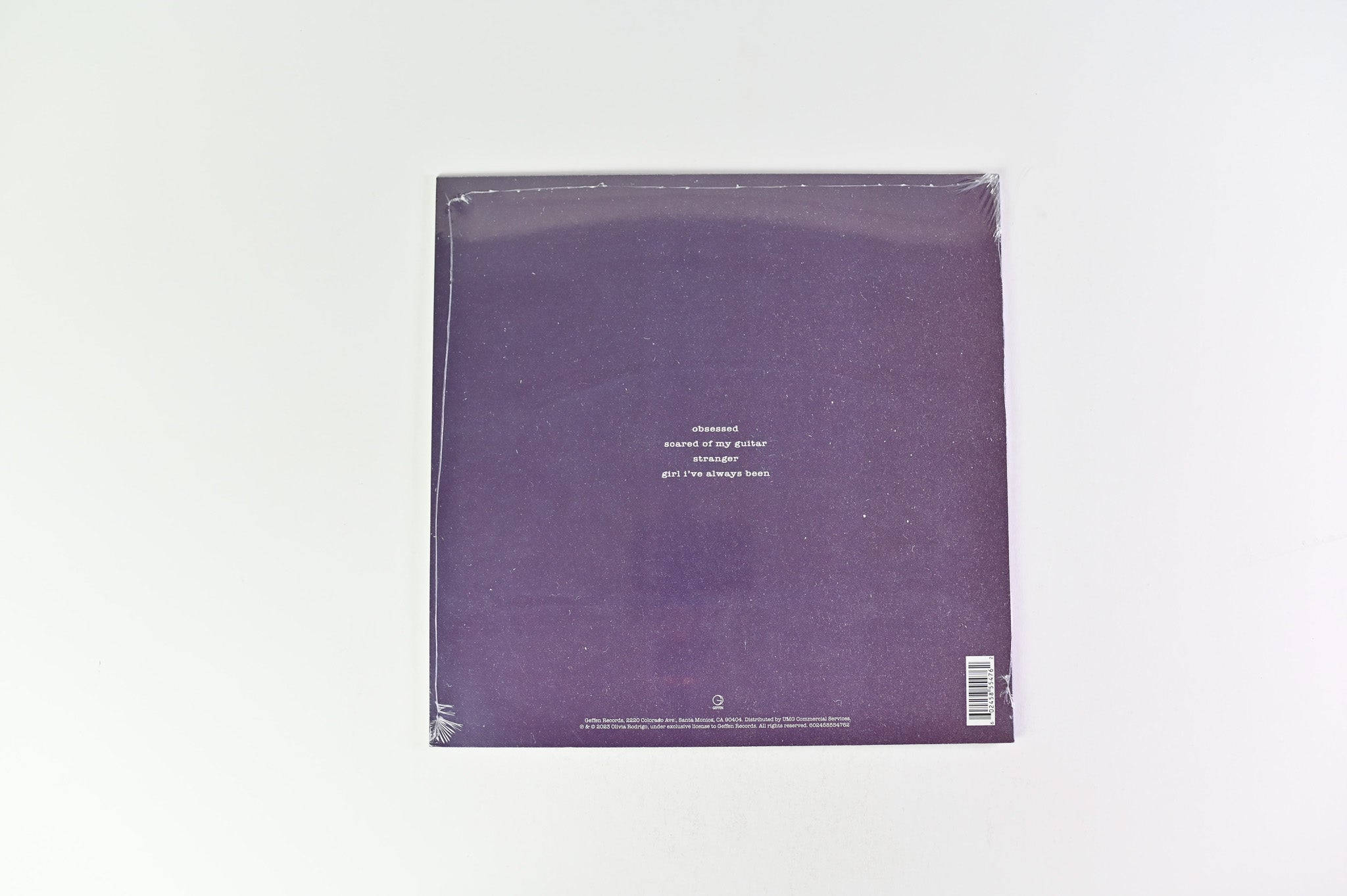 Olivia Rodrigo - Guts: The Secret Tracks on Geffen Ltd Single Sided Purple Vinyl RSD BF 2023 Sealed