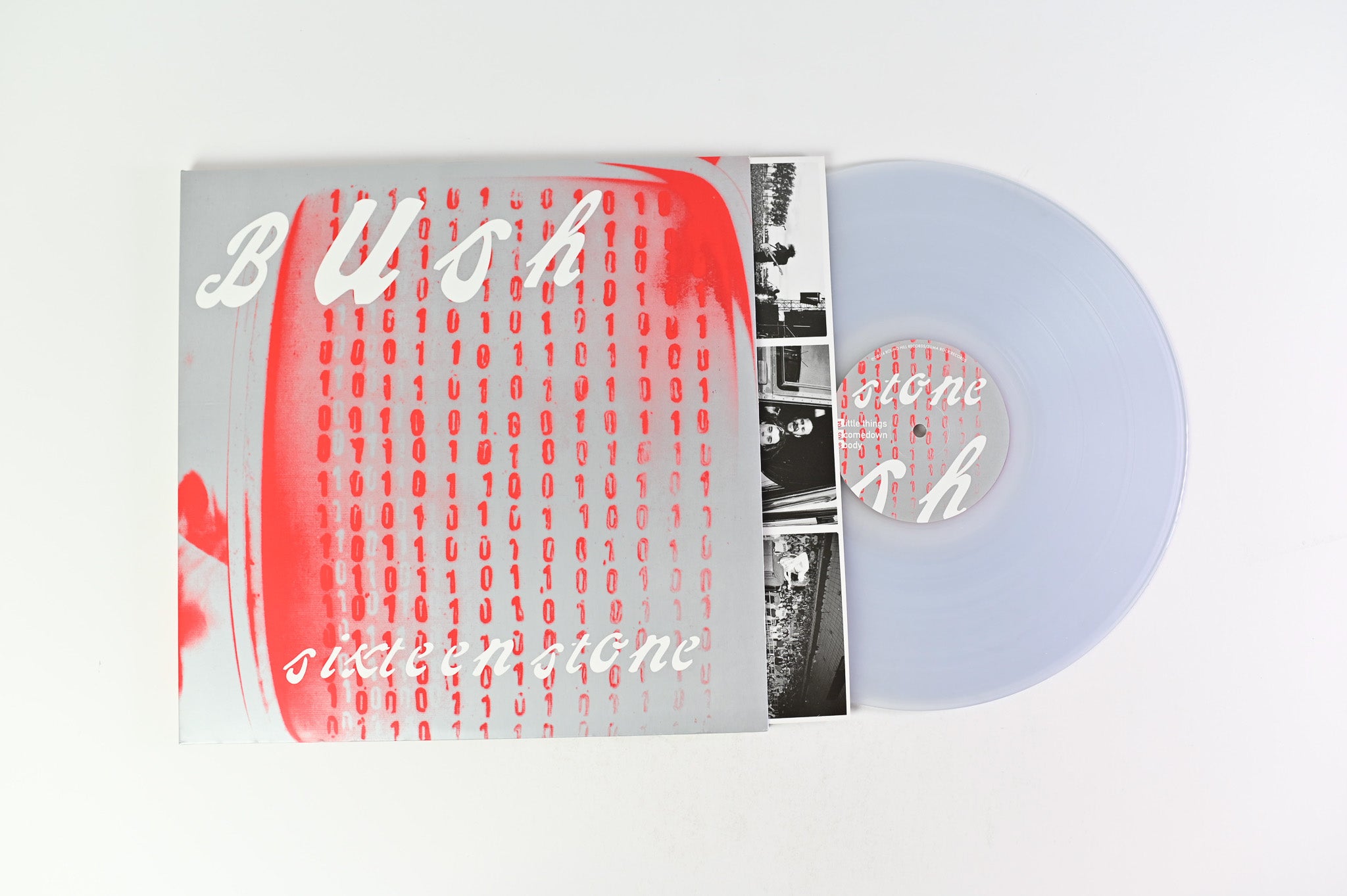 Bush - Sixteen Stone on Zuma Rock Clear Vinyl Reissue