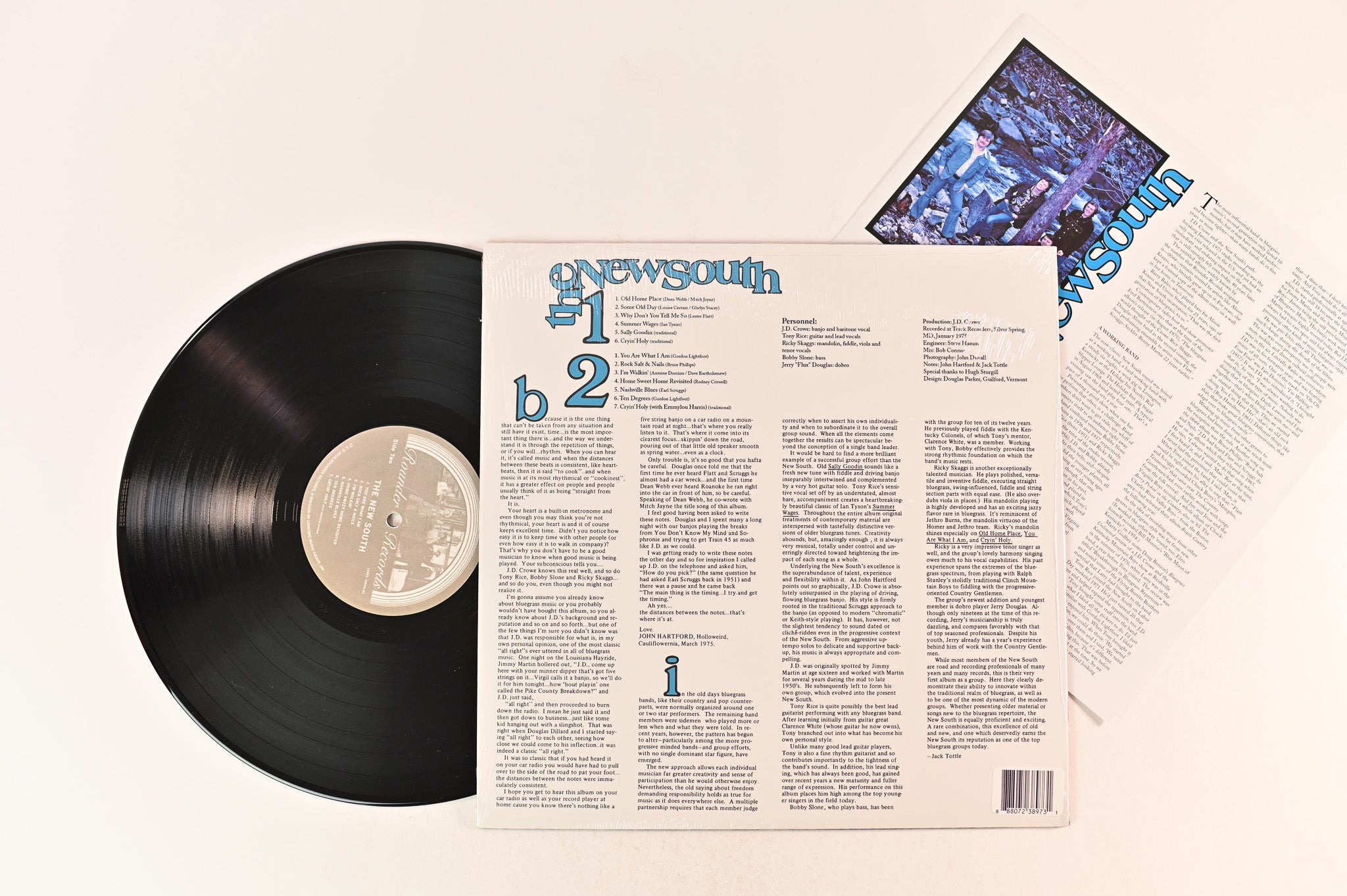 J.D. Crowe & The New South - The New South on Rounder RSD 2016 Ltd Reissue
