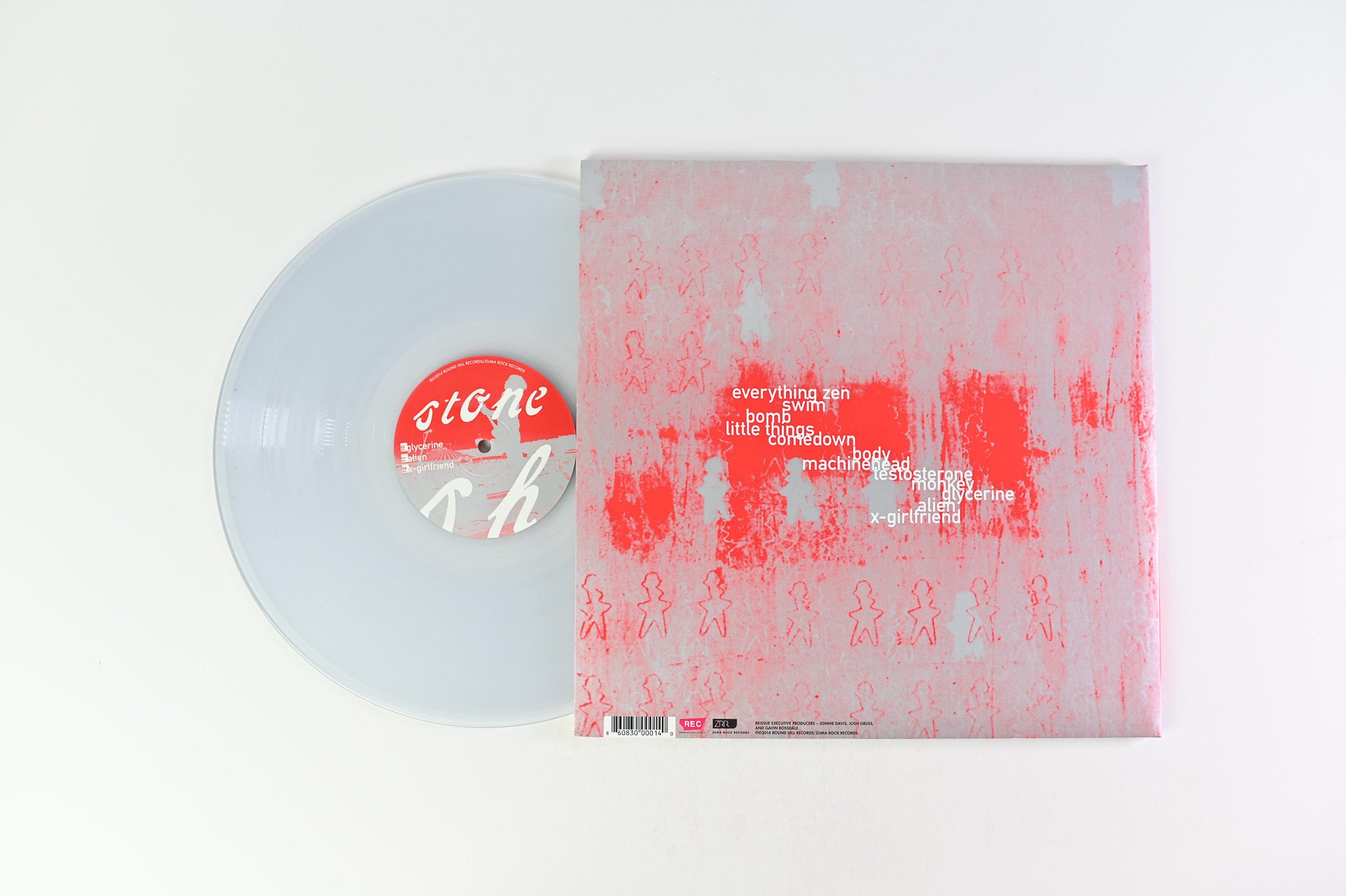 Bush - Sixteen Stone on Zuma Rock Clear Vinyl Reissue