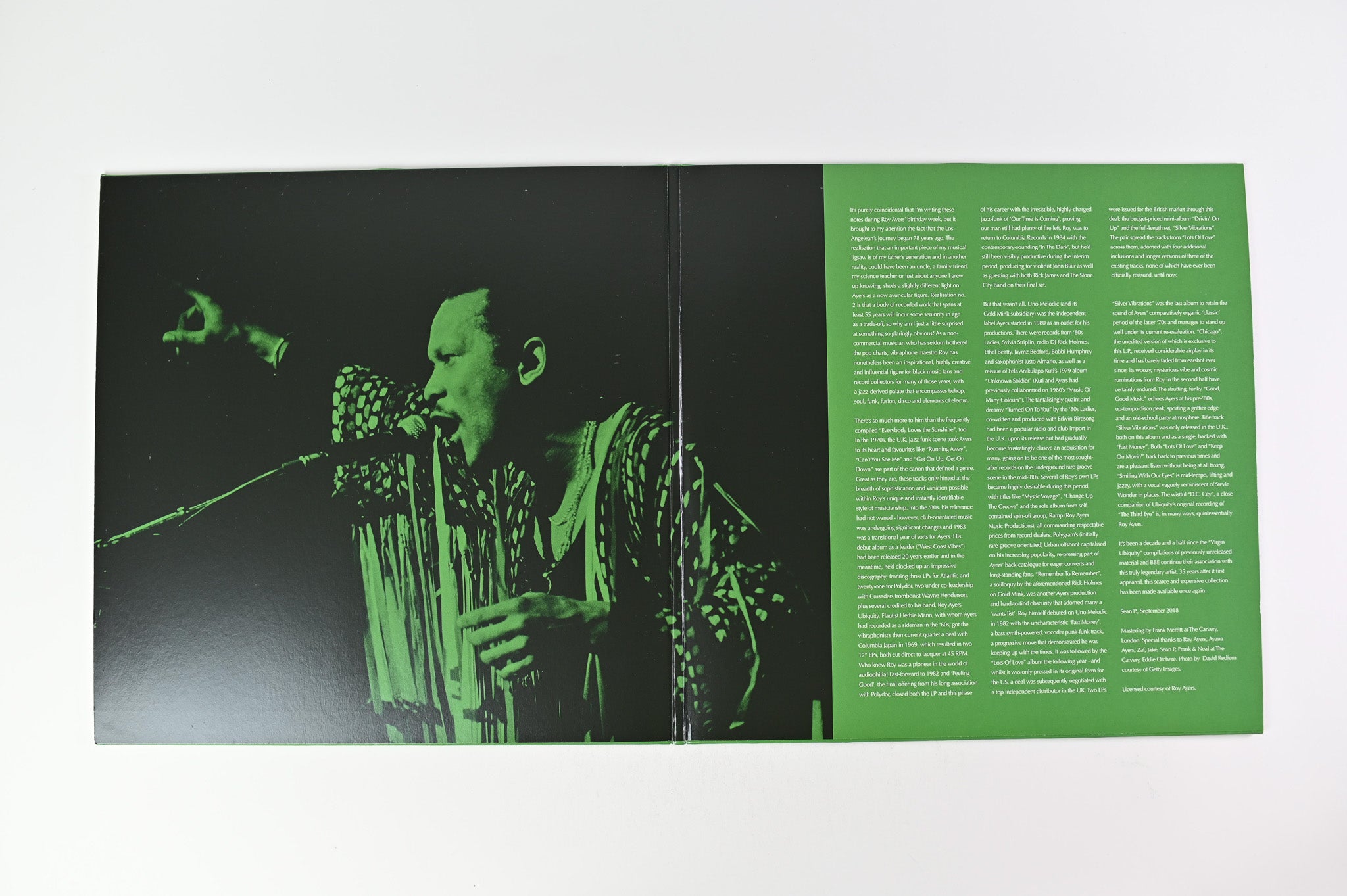Roy Ayers - Silver Vibrations on BBE Reissue