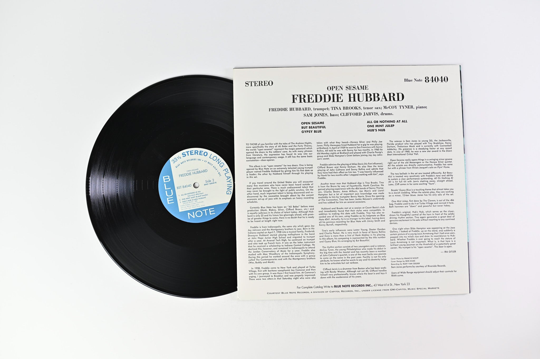Freddie Hubbard - Open Sesame on Blue Note Classic Records 180 Gram Reissue