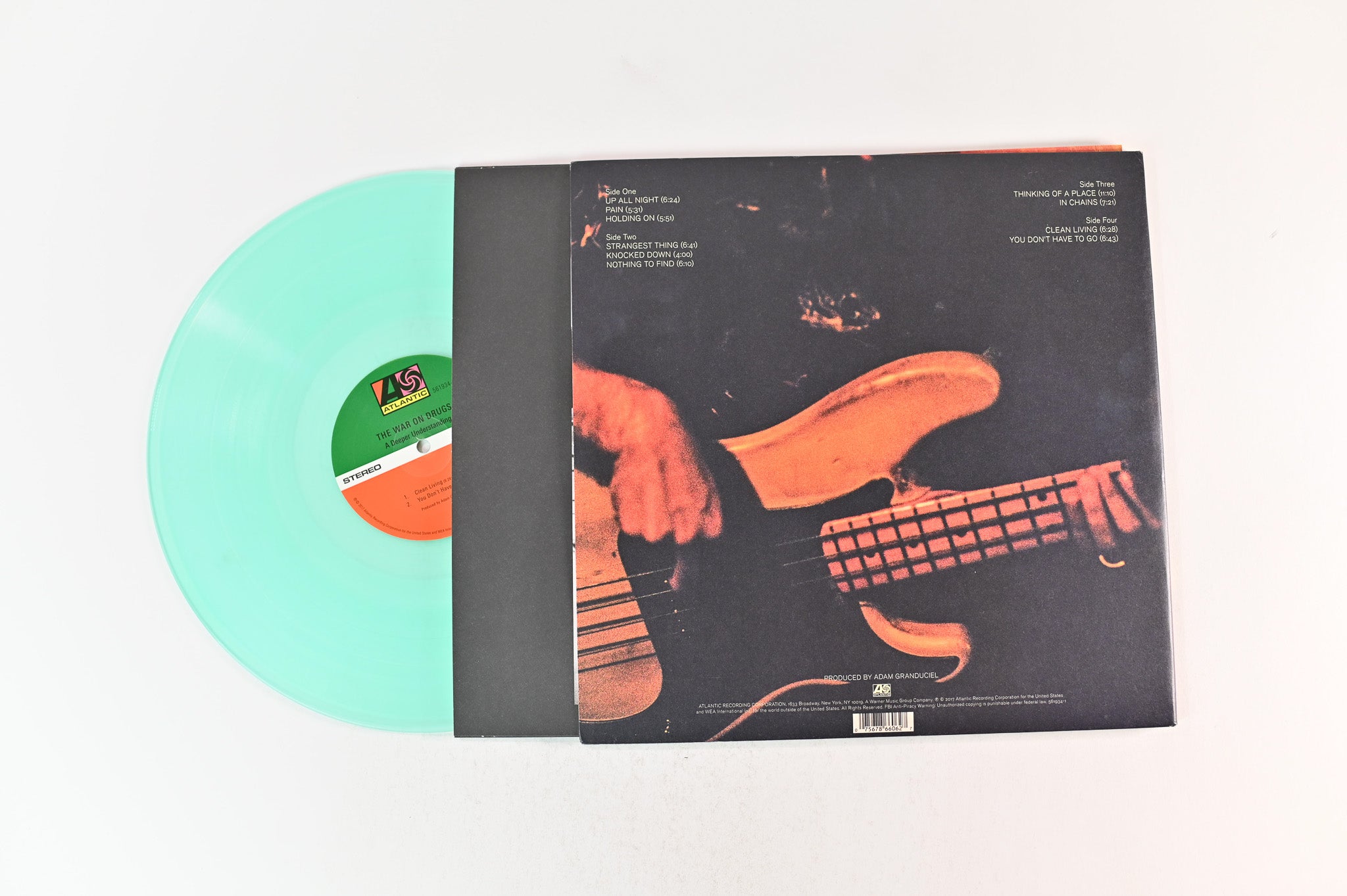 The War On Drugs - A Deeper Understanding on Atlantic Ltd Clear Vinyl
