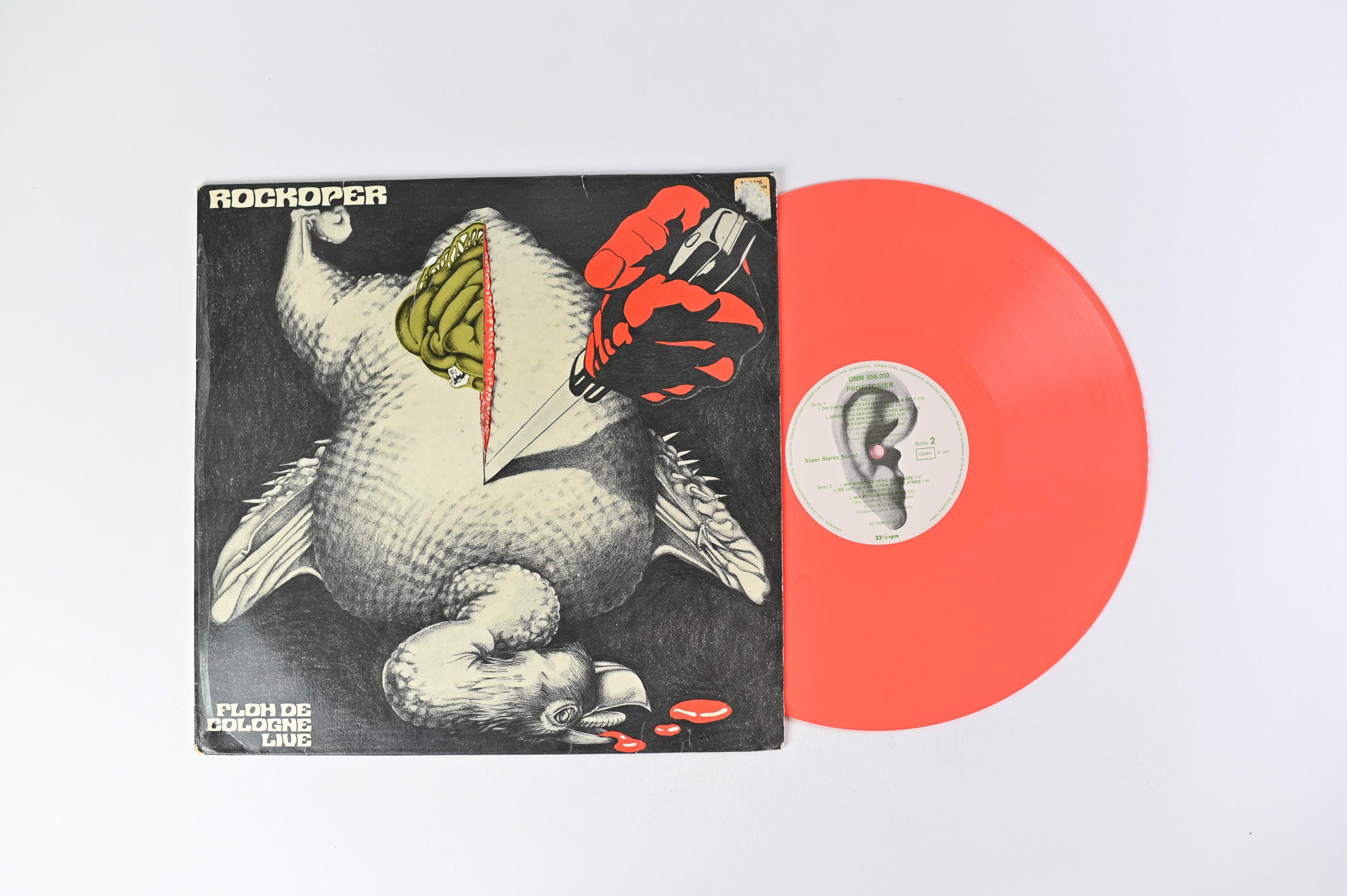 Floh De Cologne - Rockoper Profitgeier on Ohr Red Vinyl