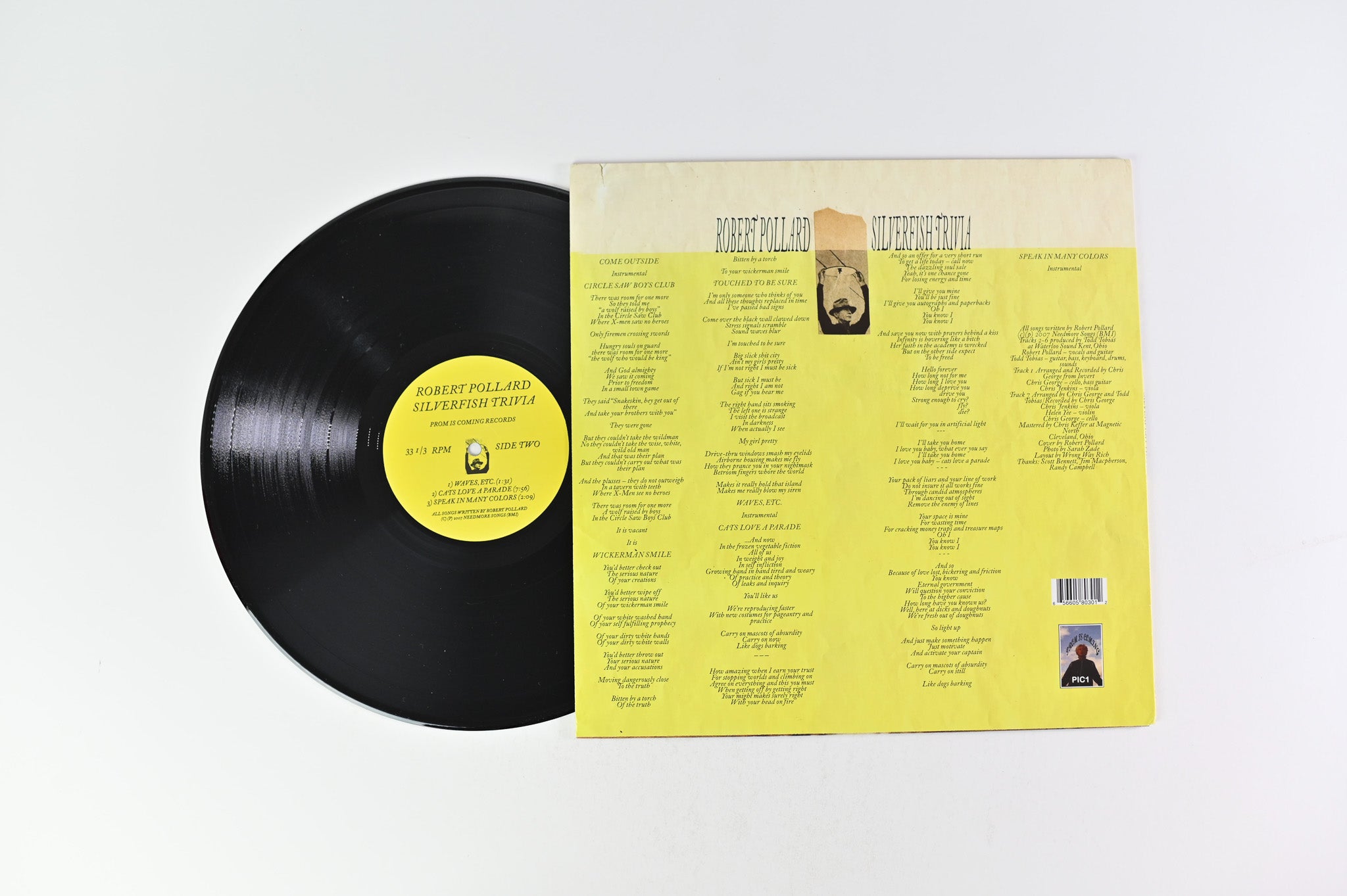Robert Pollard - Silverfish Trivia on Prom Is Coming 12" EP