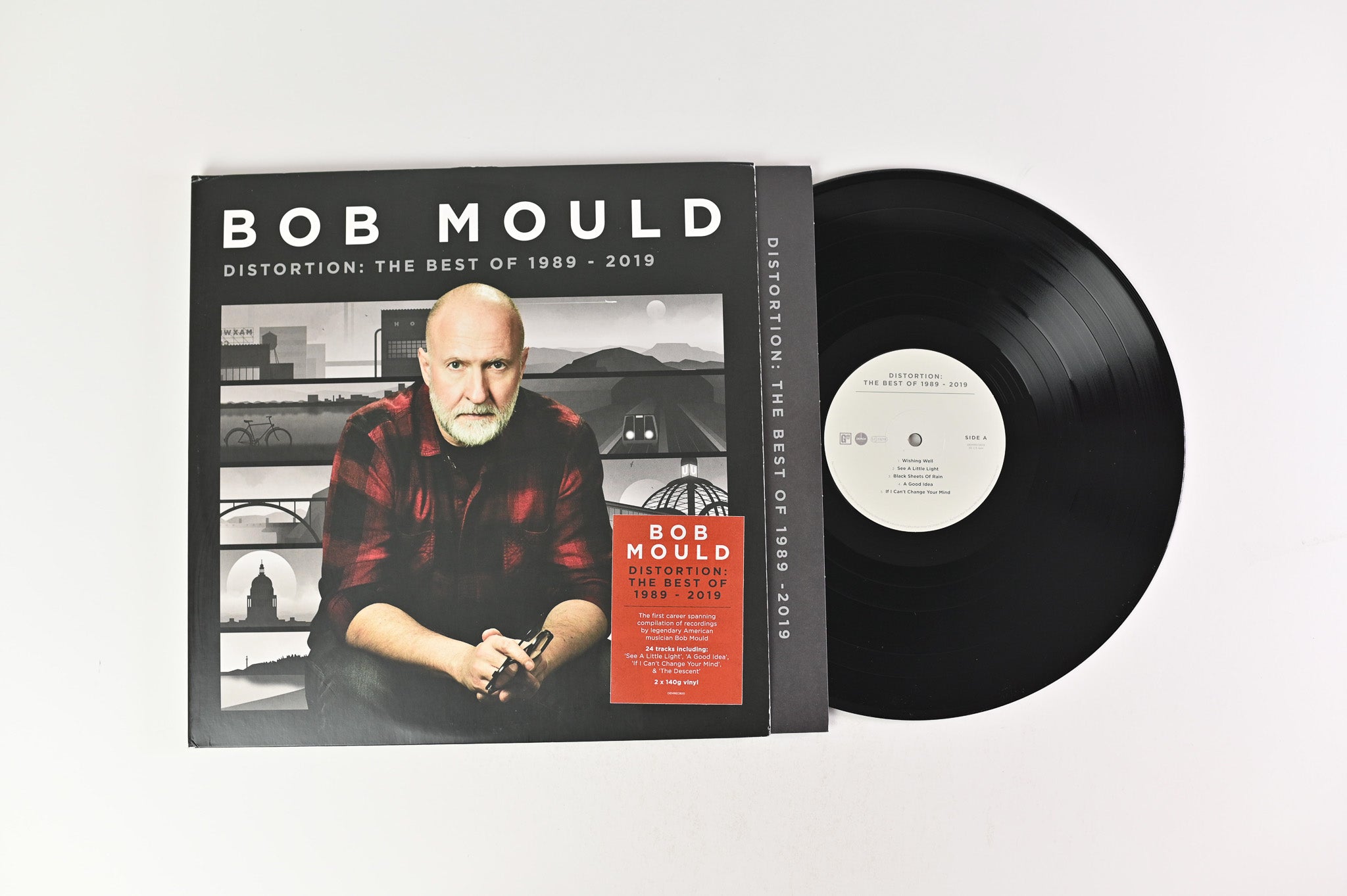 Bob Mould - Distortion: The Best Of 1989 - 2019 on Demon Records