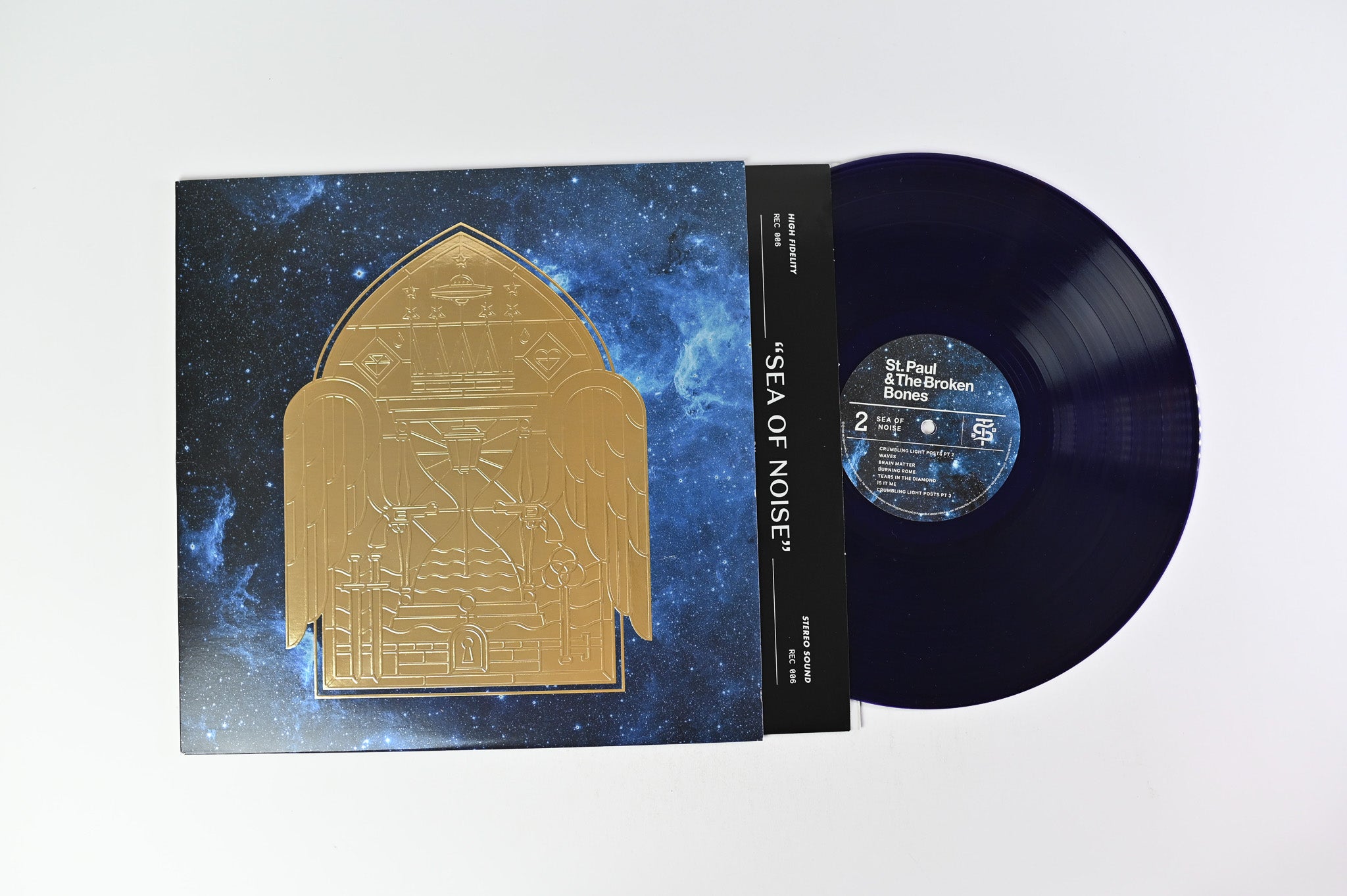 St. Paul & The Broken Bones - Sea Of Noise on Records Label Ltd Dark Purple Translucent