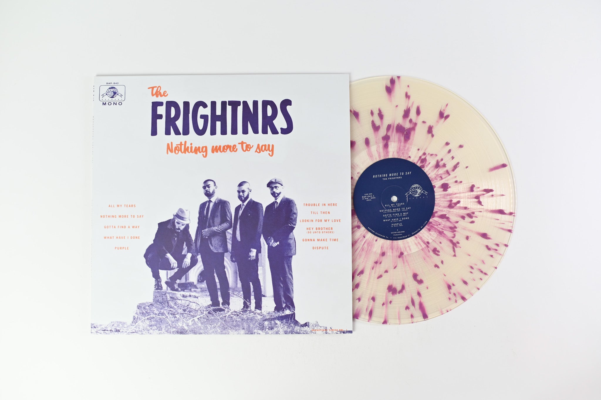 The Frightnrs - Nothing More To Say on Daptone Limited Clear With Purple Splatter