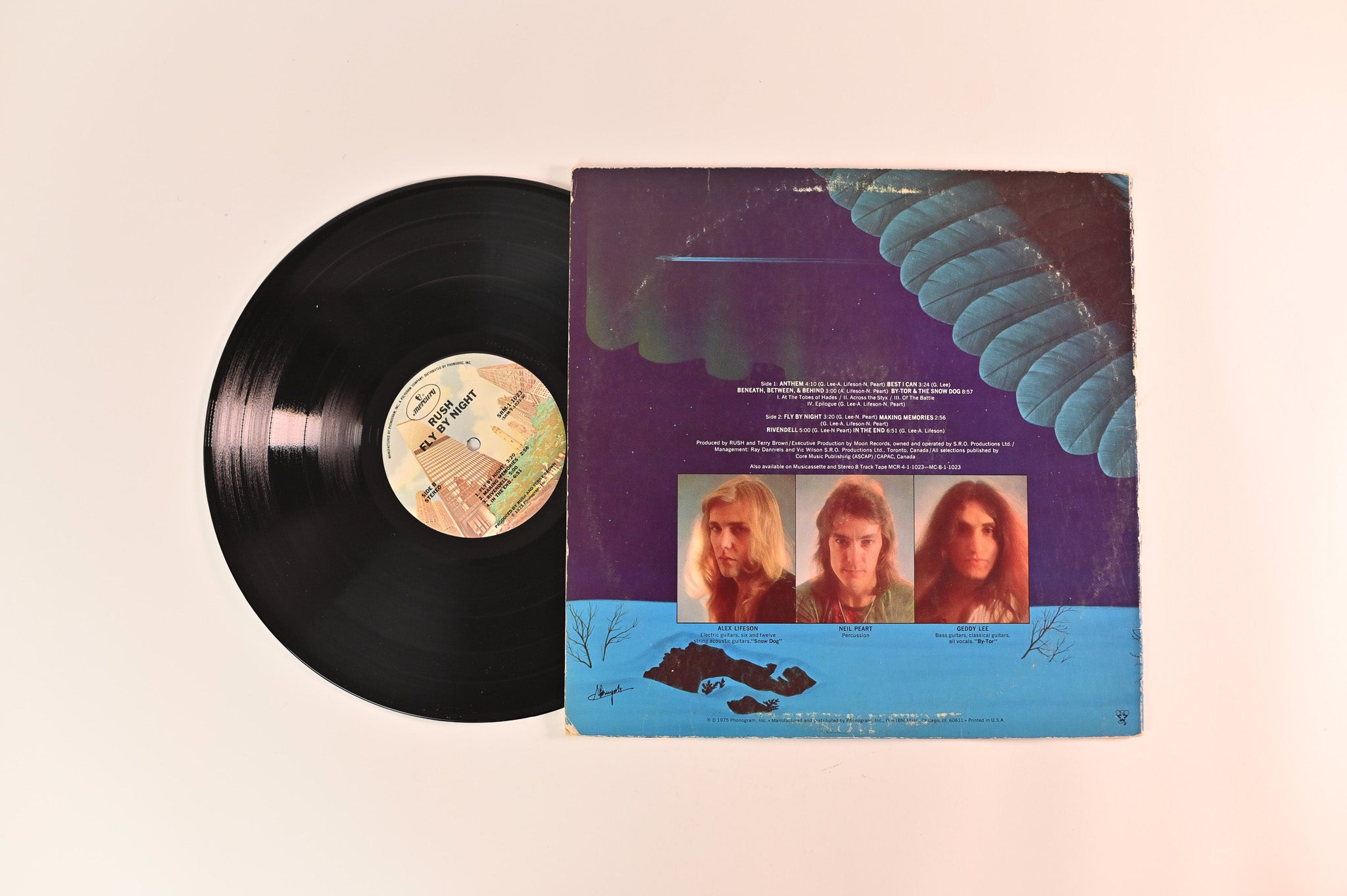 Rush - Fly By Night on Mercury