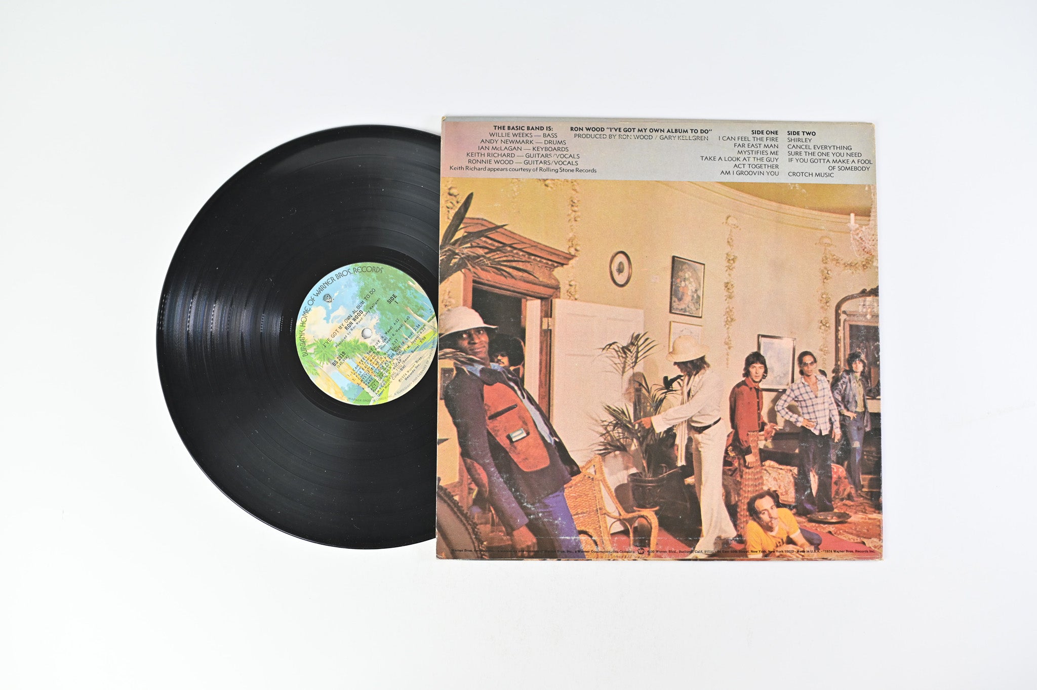 Ron Wood - I've Got My Own Album To Do on Warner Bros
