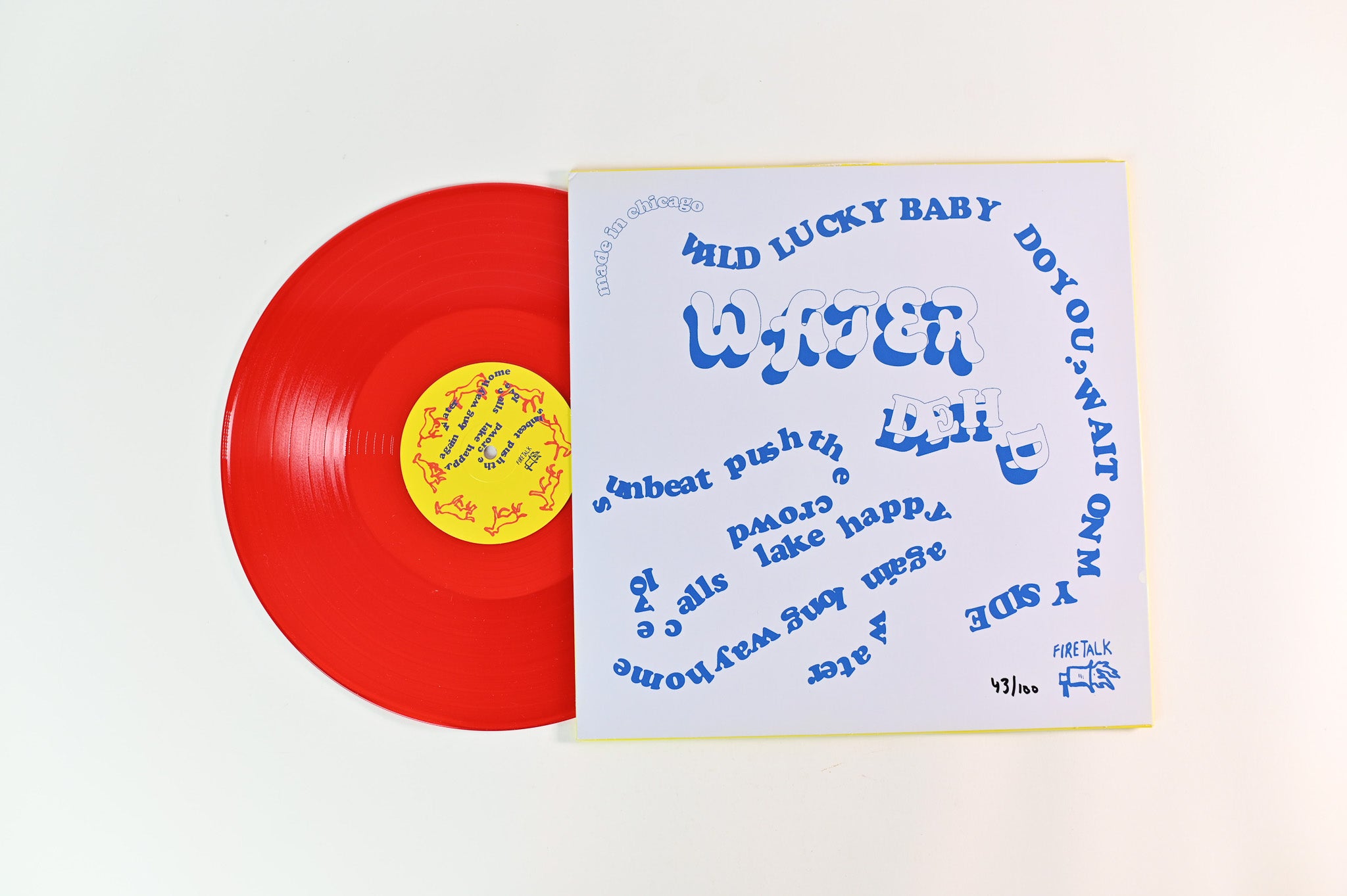 Dehd - Water on Fire Talk - Red Vinyl