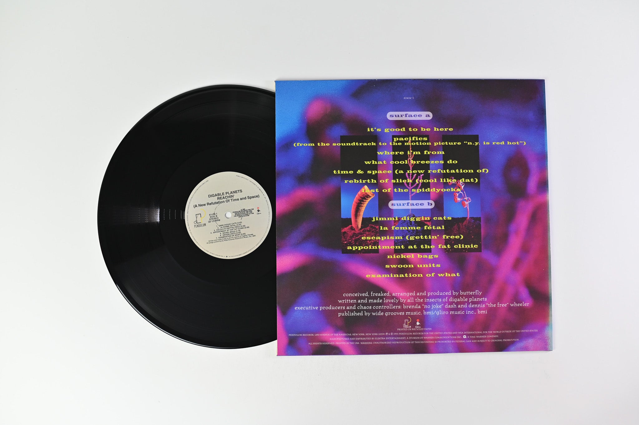 Digable Planets - Reachin' (A New Refutation Of Time And Space) Unofficial