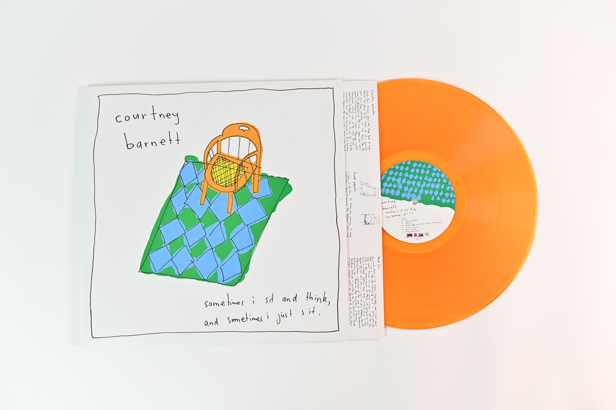 Courtney Barnett - Sometimes I Sit And Think, And Sometimes I Just Sit on Mom + Pop Orange Translucent Vinyl
