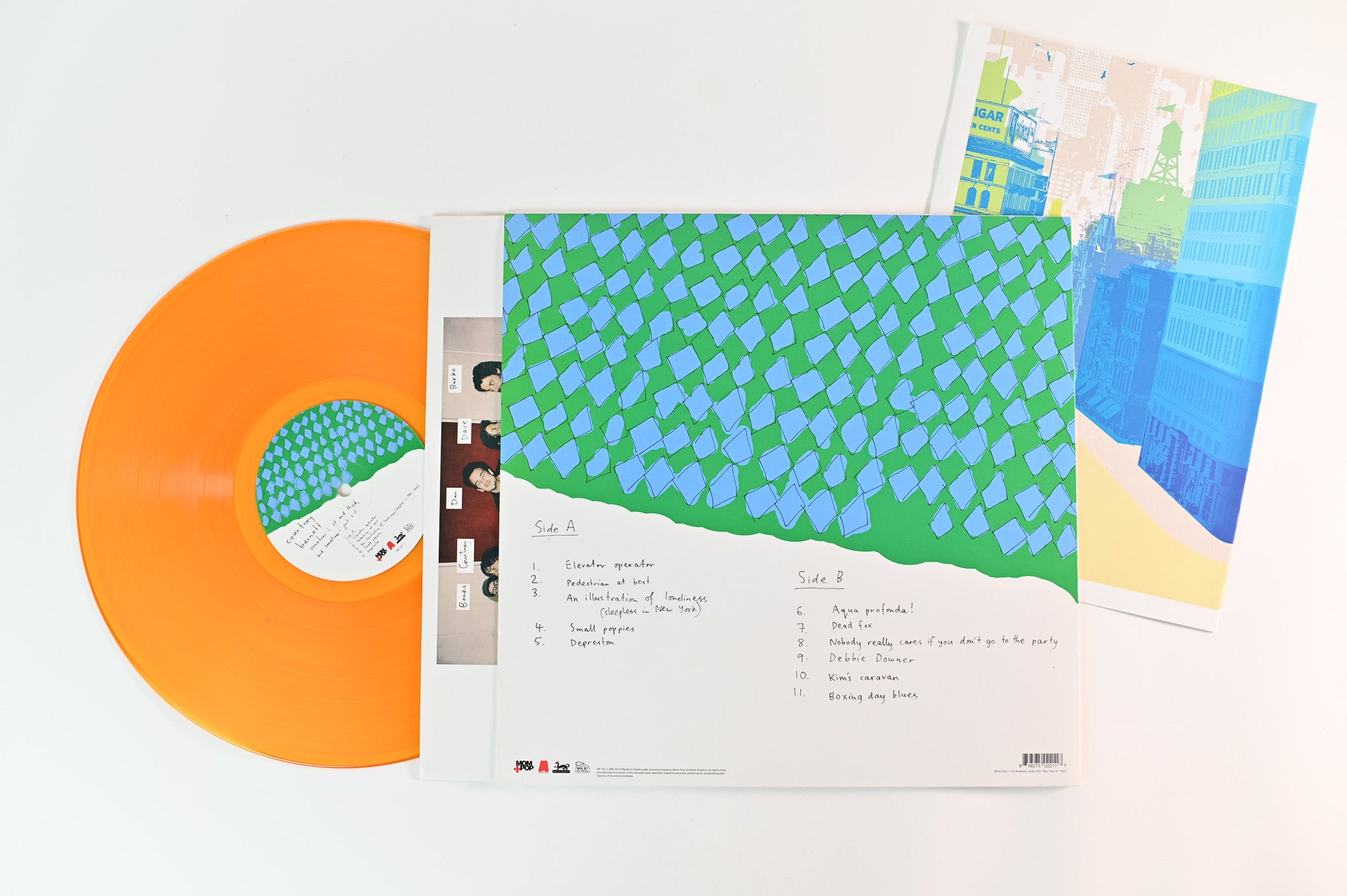 Courtney Barnett - Sometimes I Sit And Think, And Sometimes I Just Sit on Mom + Pop Orange Translucent Vinyl