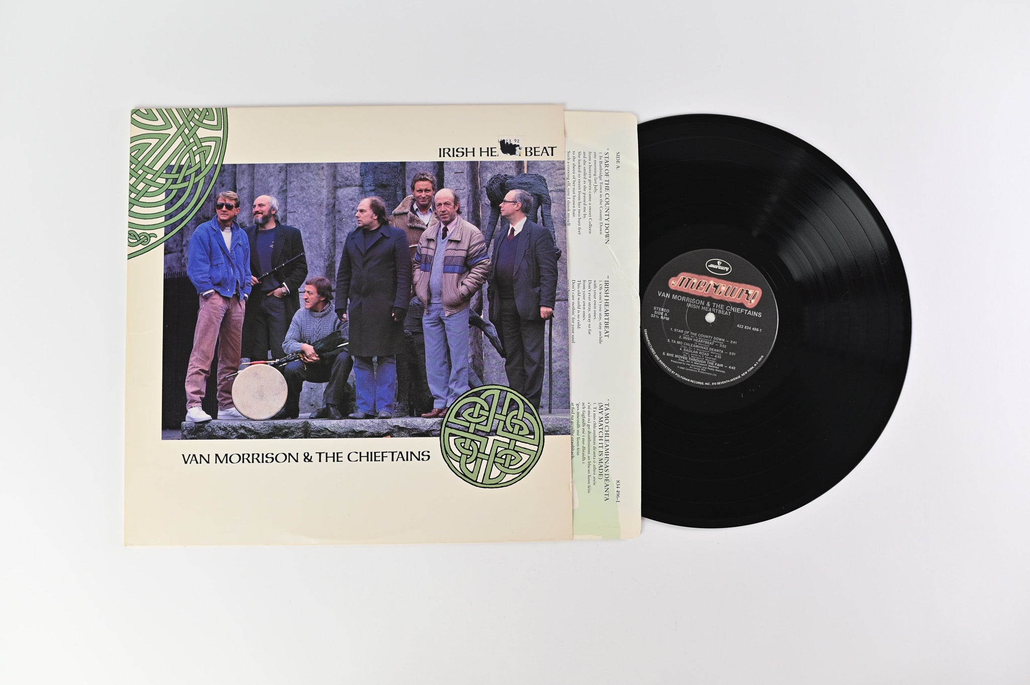 Van Morrison - Irish Heartbeat on Mercury
