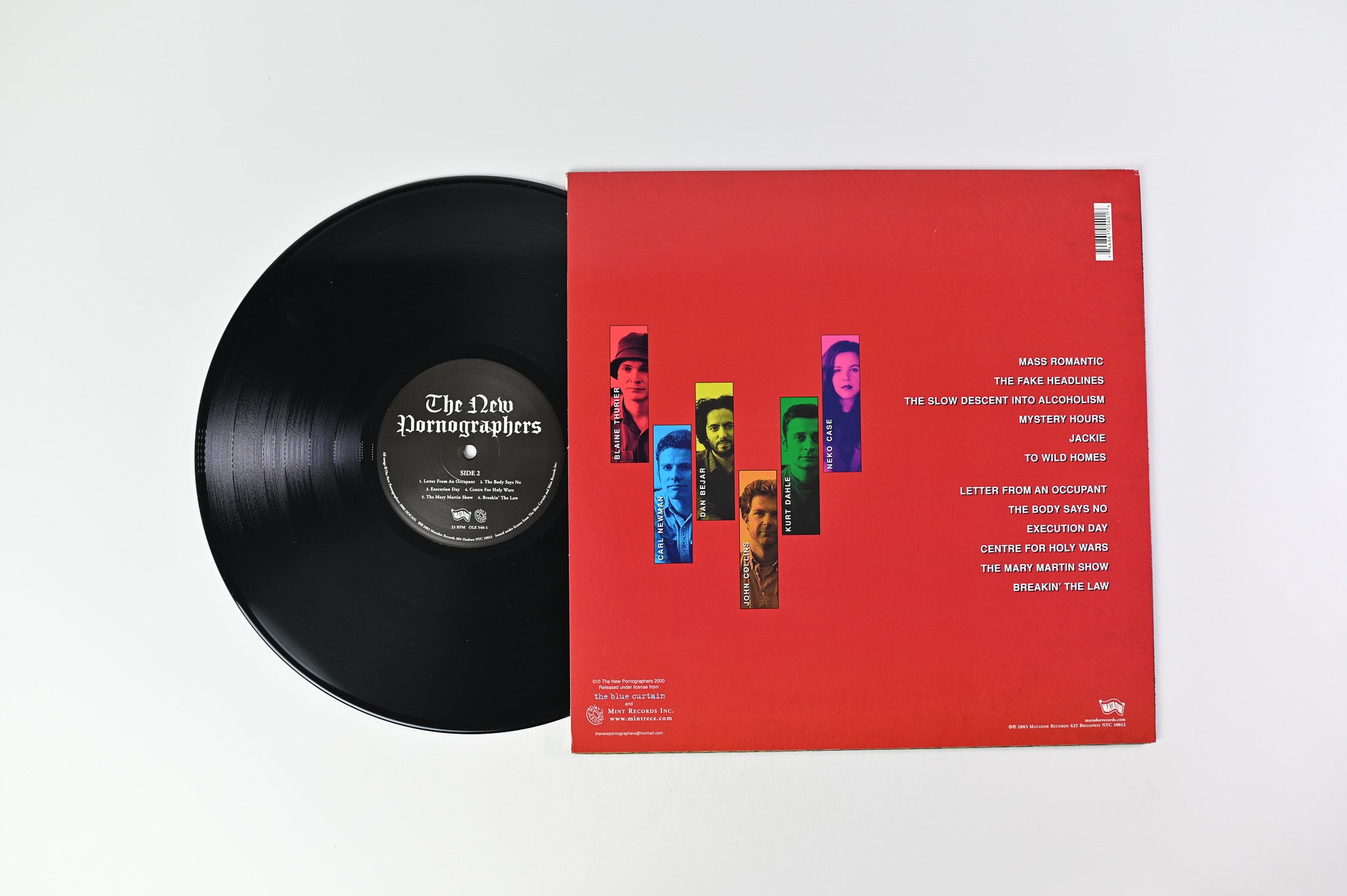 The New Pornographers - Mass Romantic on Matador 180 Gram Reissue