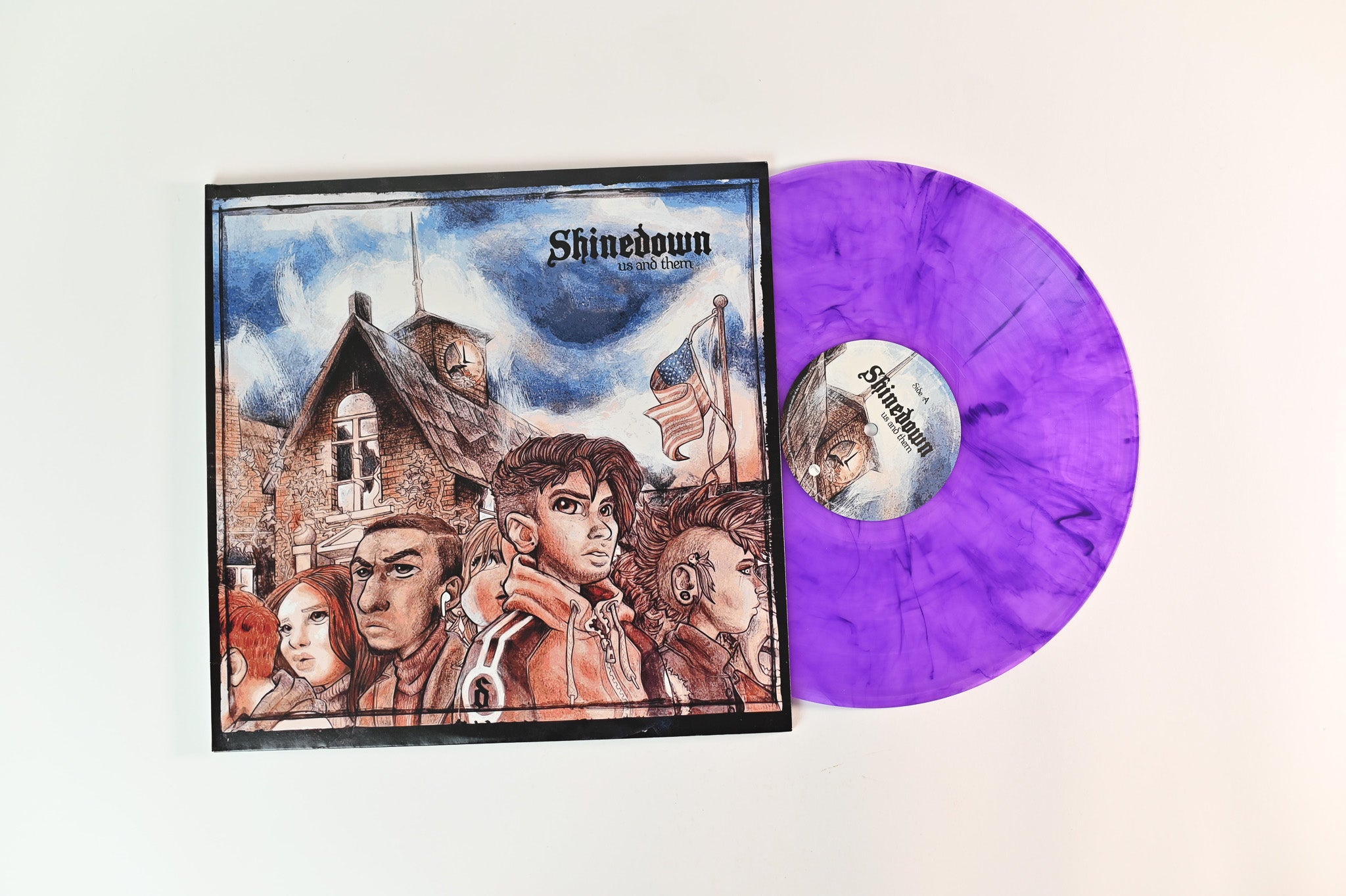 Shinedown - Us And Them on Atlantic - Purple Vinyl