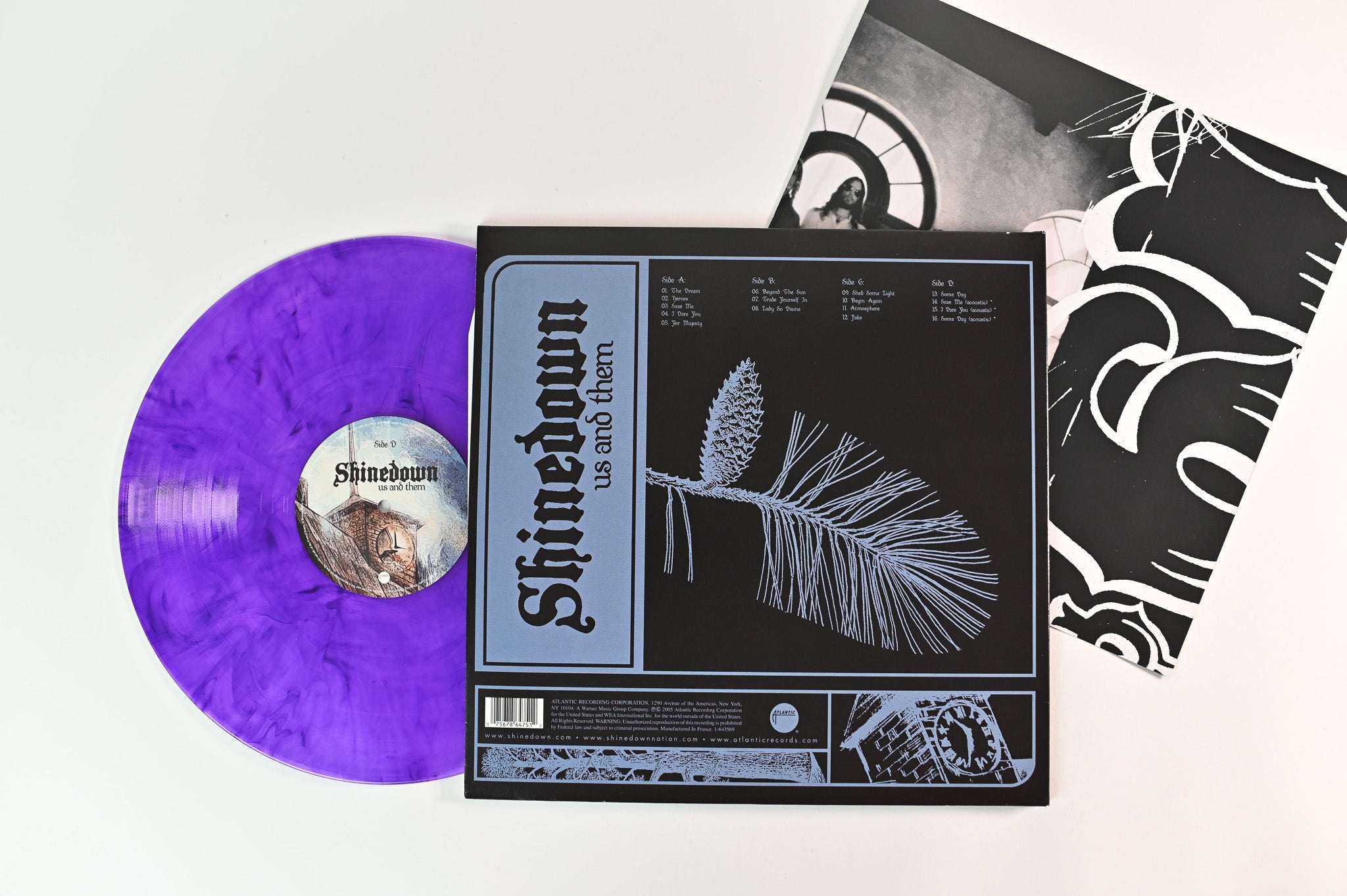 Shinedown - Us And Them on Atlantic - Purple Vinyl