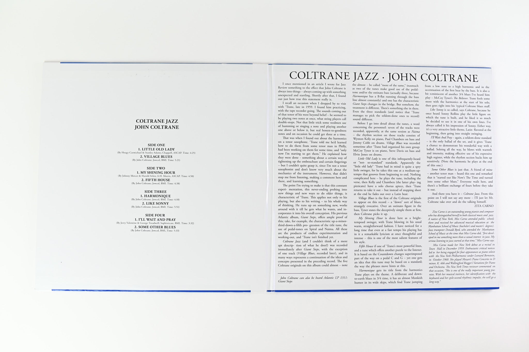 John Coltrane - Coltrane Jazz on ORG Music
