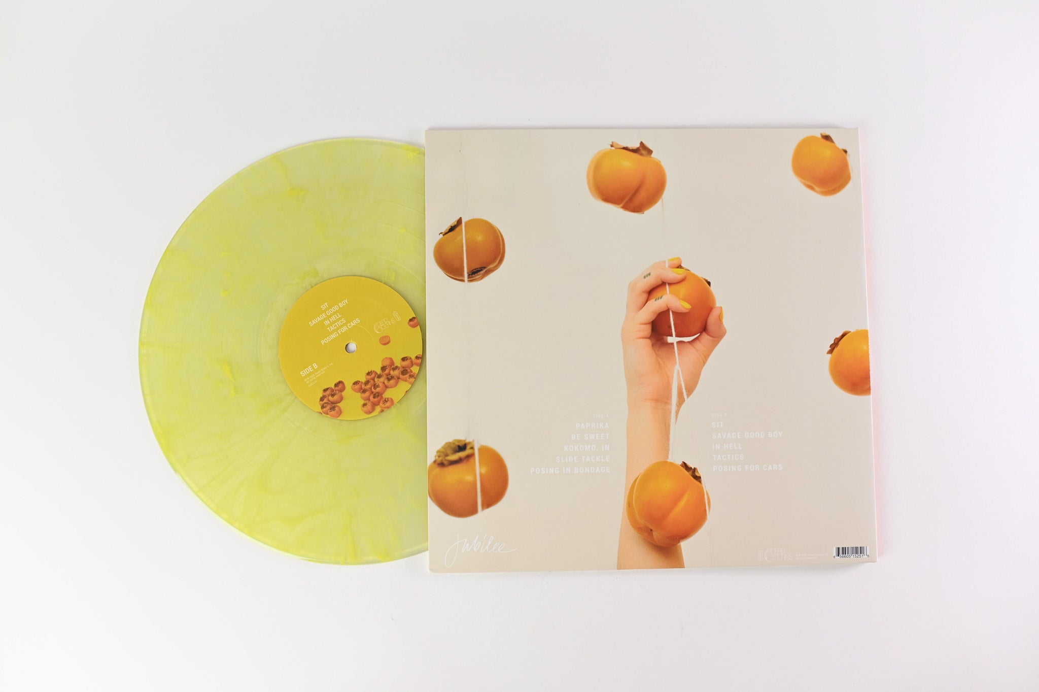 Japanese Breakfast - Jubilee on Dead Oceans - Clear w/ Yellow Swirl Colored Vinyl