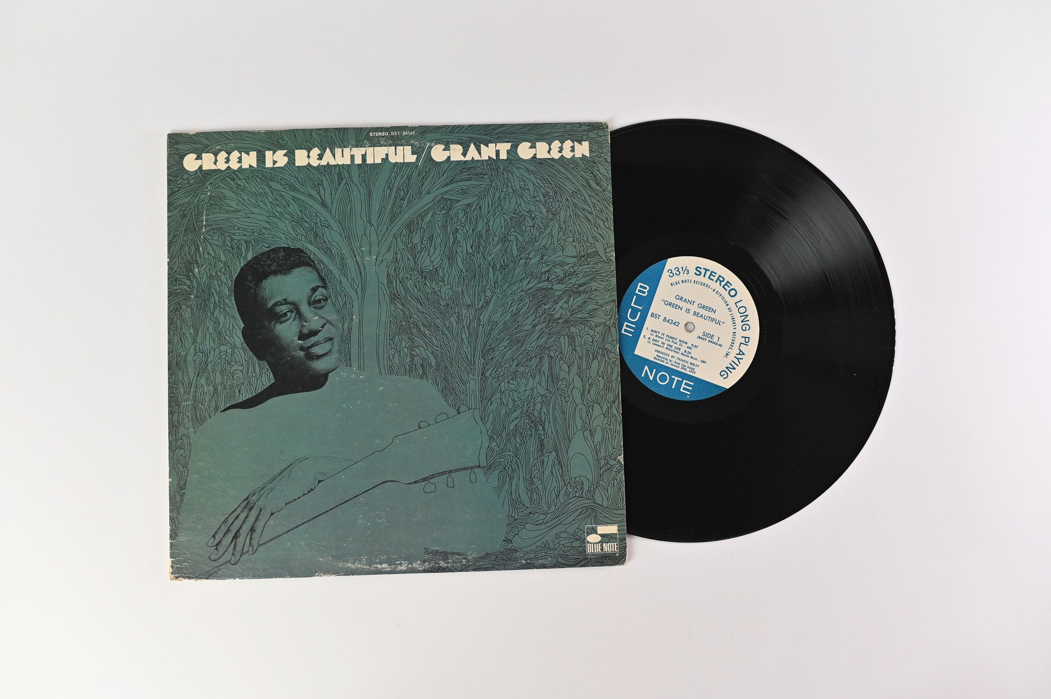 Grant Green - Green Is Beautiful on Blue Note Stereo BST 84342