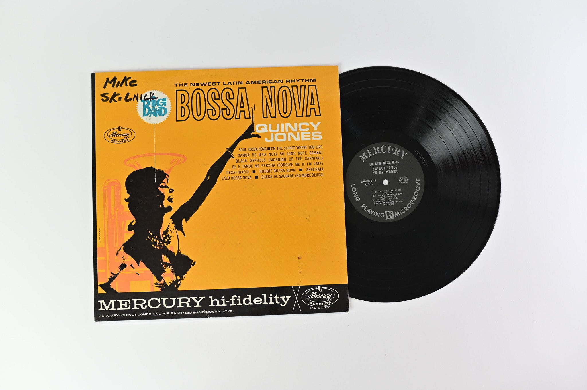 Quincy Jones And His Orchestra - Big Band Bossa Nova on Mercury